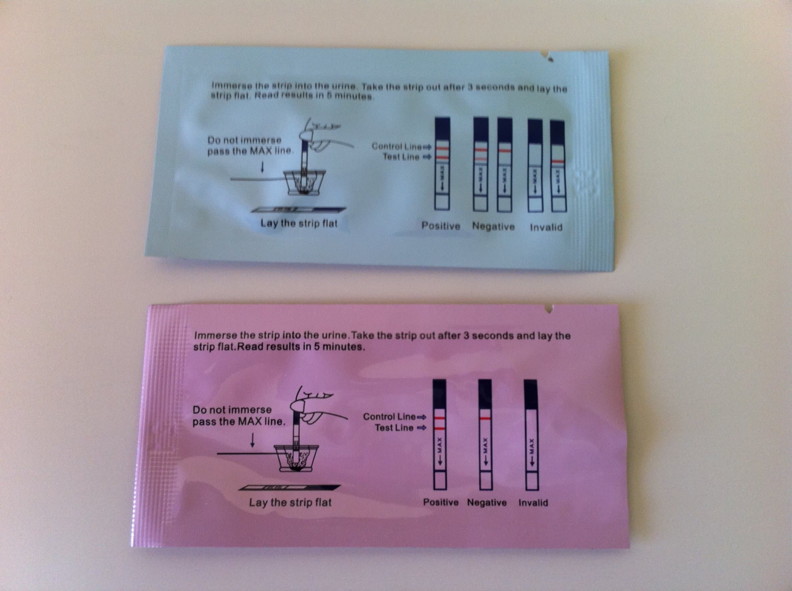 Combo Pack 20 (LH) Ovulation Tests + 5 One Step (HCG) Pregnancy Tests by Formosa Medical