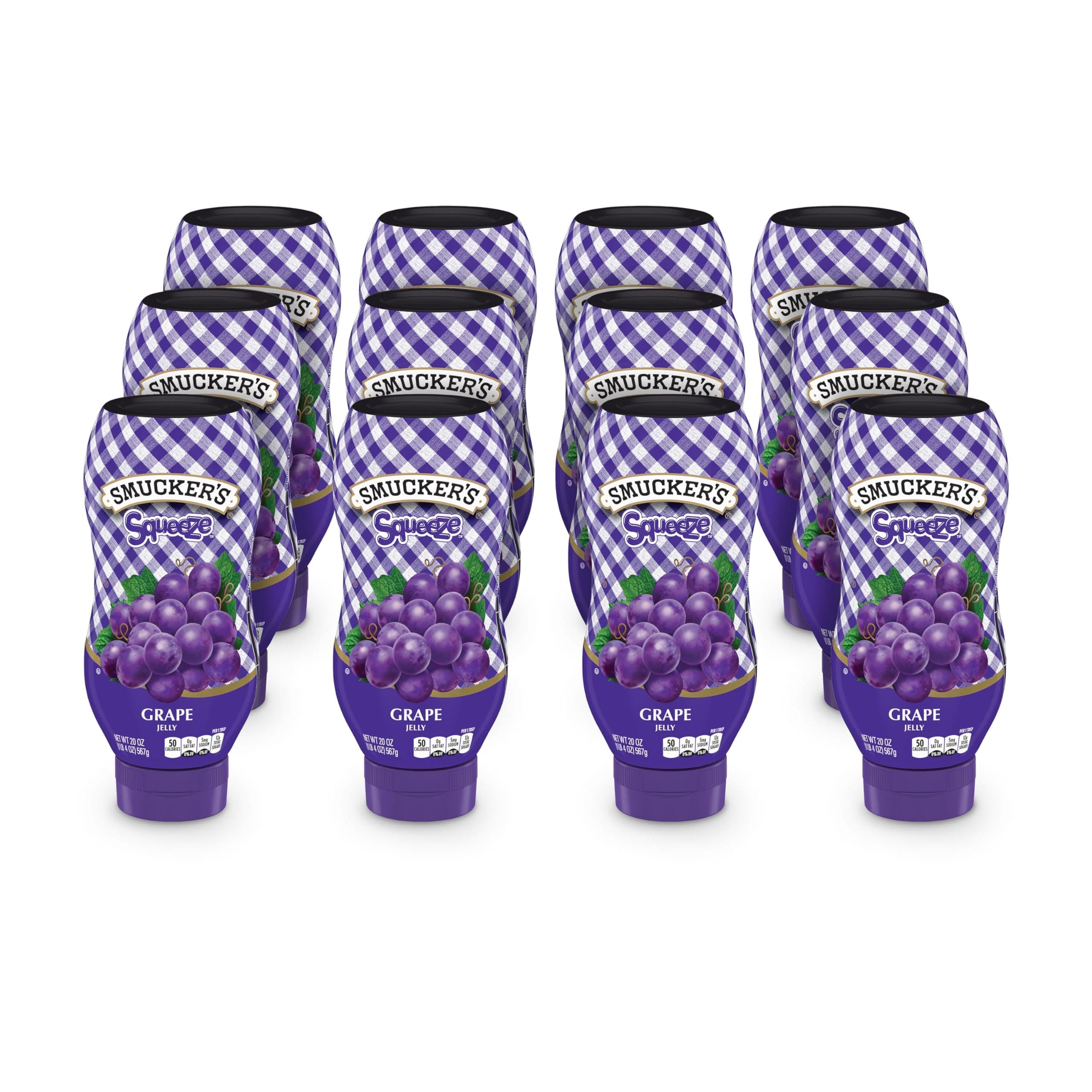 Smucker's - Grape Jelly Squeeze - 567 g Bottle