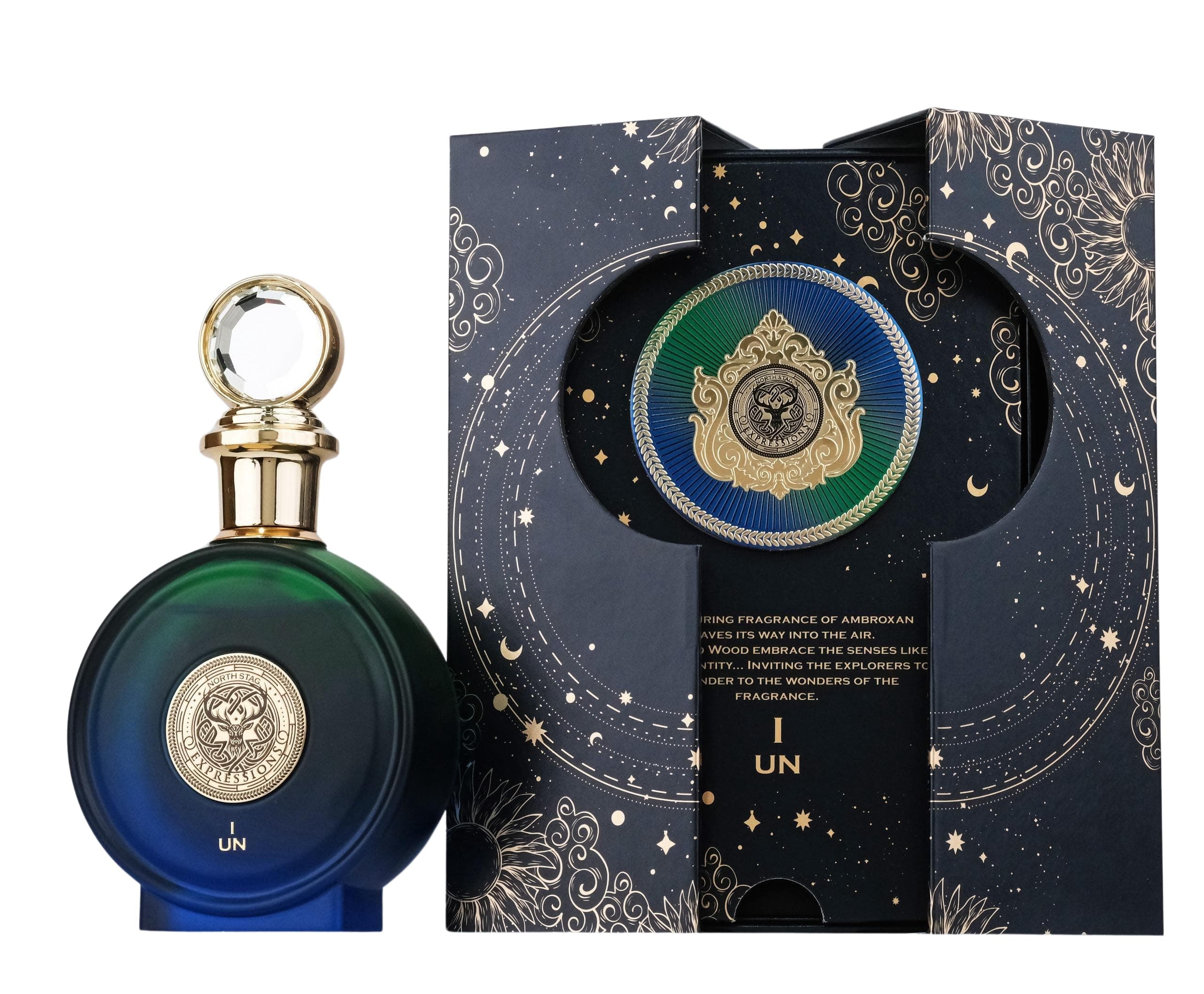 North Stag Expressions I UN - Luxury Perfume Series - 100 ml Extrait de Parfum - Perfume Spray Scents Fragrance PERFUMES (INSPIRED BY L.V Tyger PERFUME)