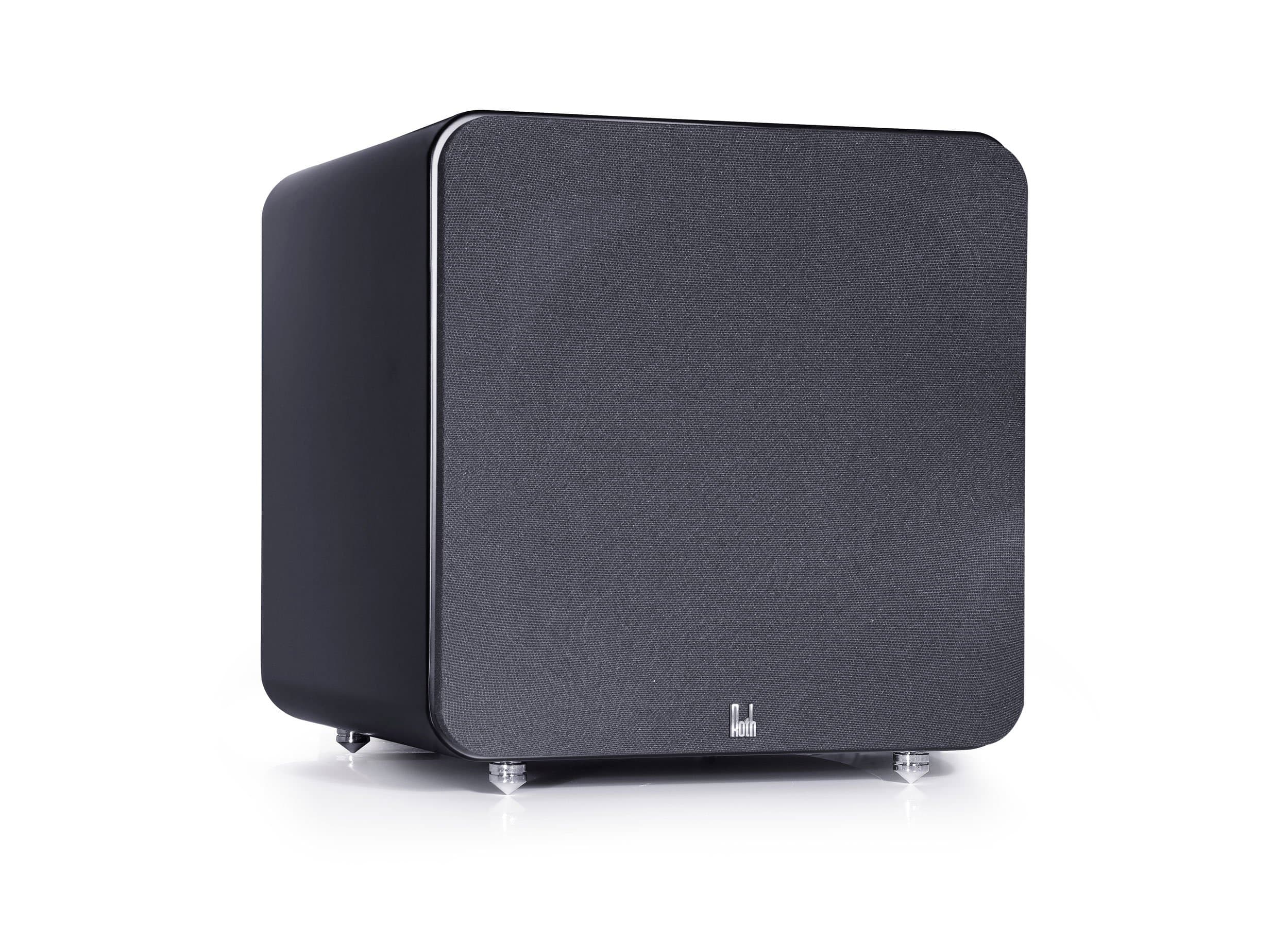 Roth Audio OLI KH30 8 inch Active Sub Woofer with Rear Controls and Ports - Black