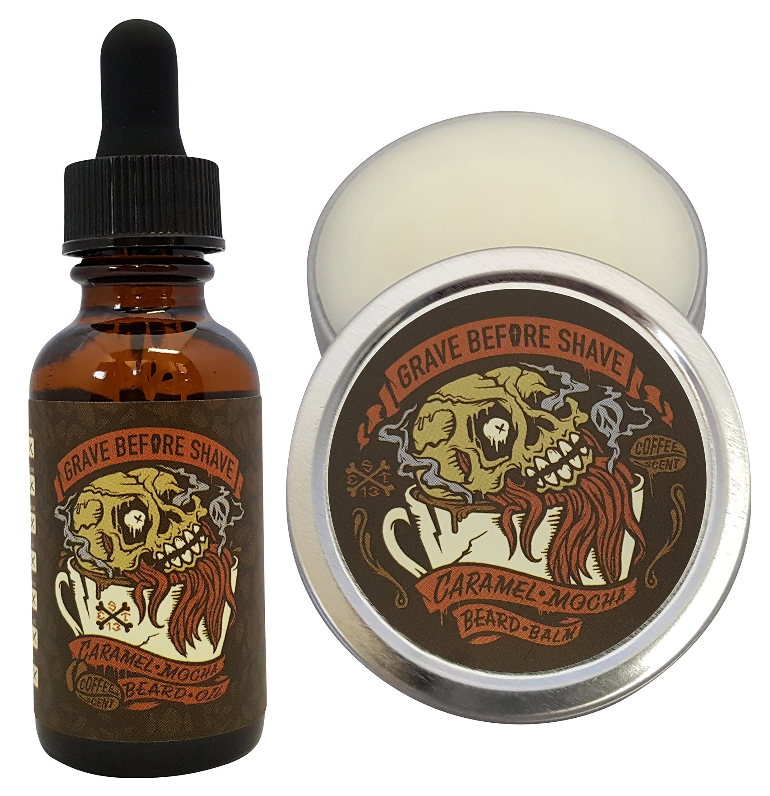 Caramel Mocha Beard Pack (Caramel Mocha Coffee Scented)
