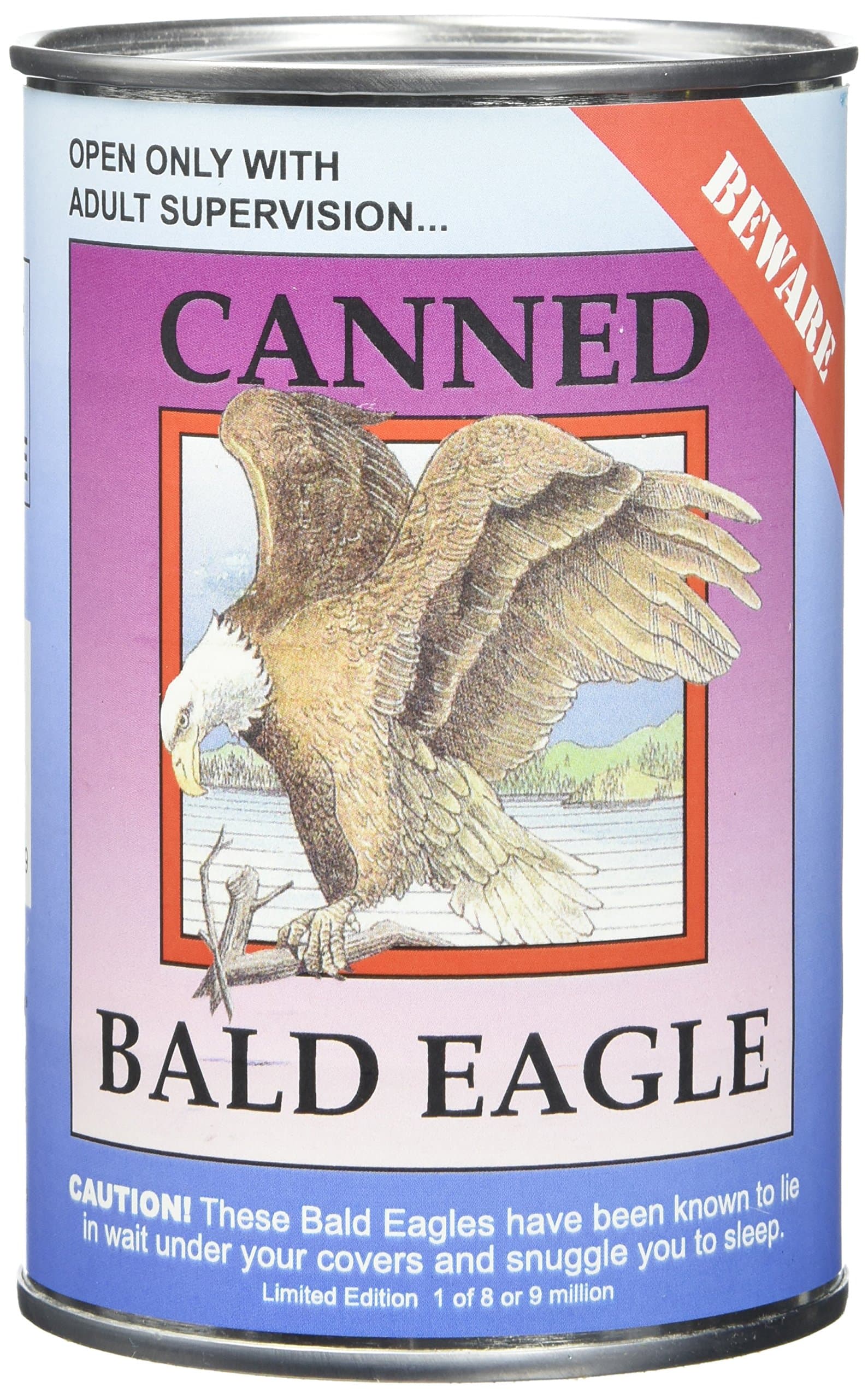 Canned CrittersStuffed Animal: Bald Eagle 6"