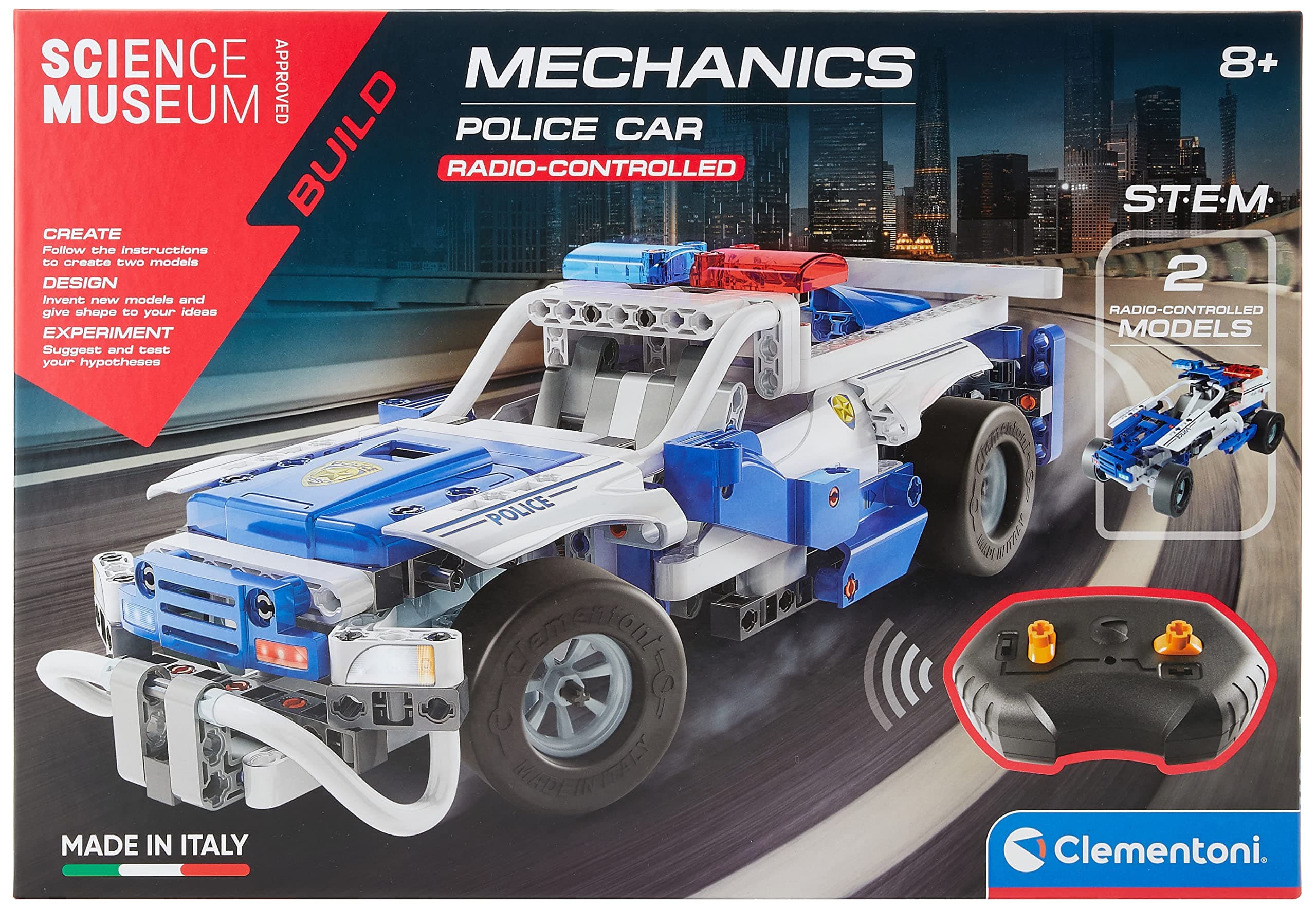 61874 Mechanics Lab-Police Car, Multi-Colour