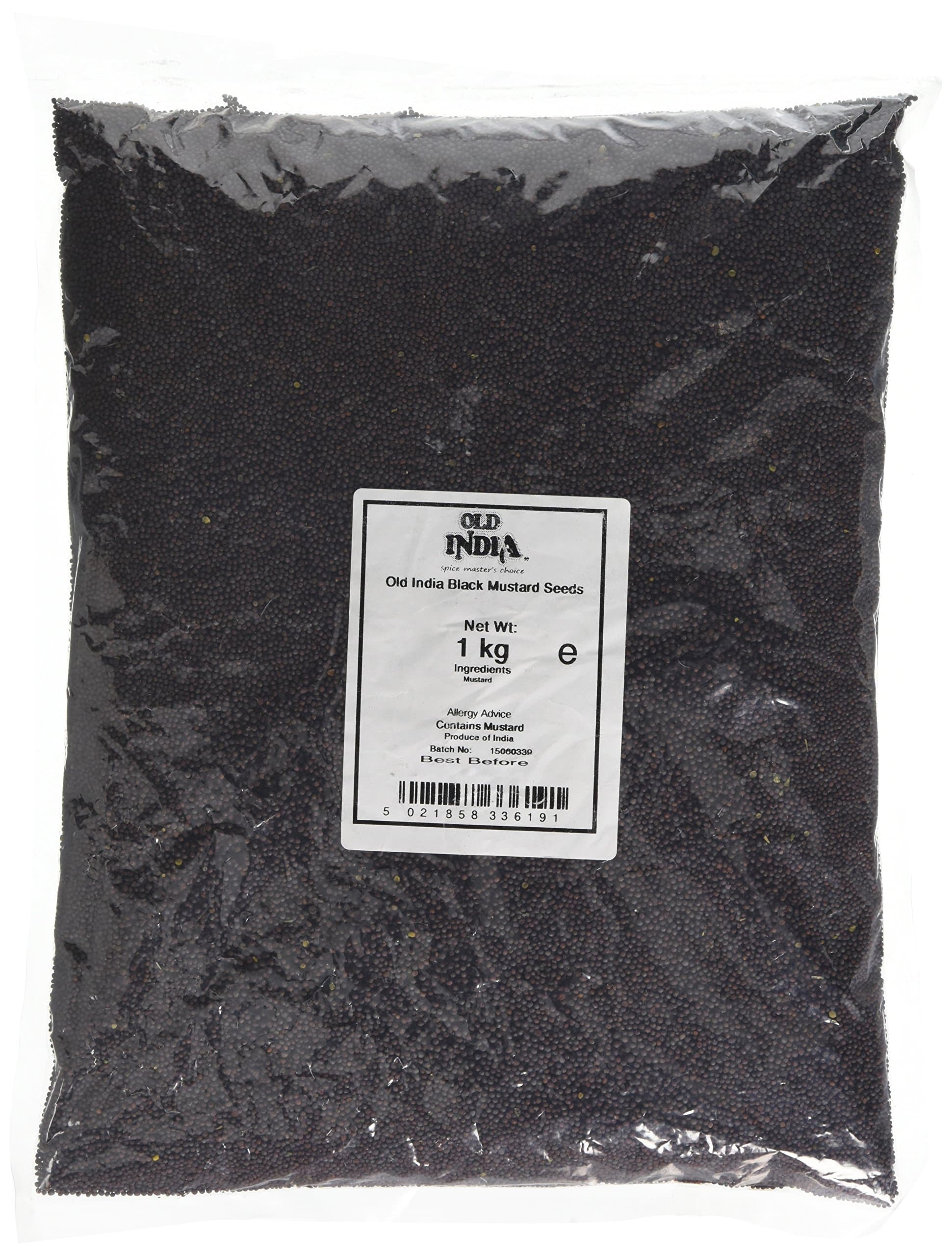 Old India Black Mustard Seeds 1 Kg