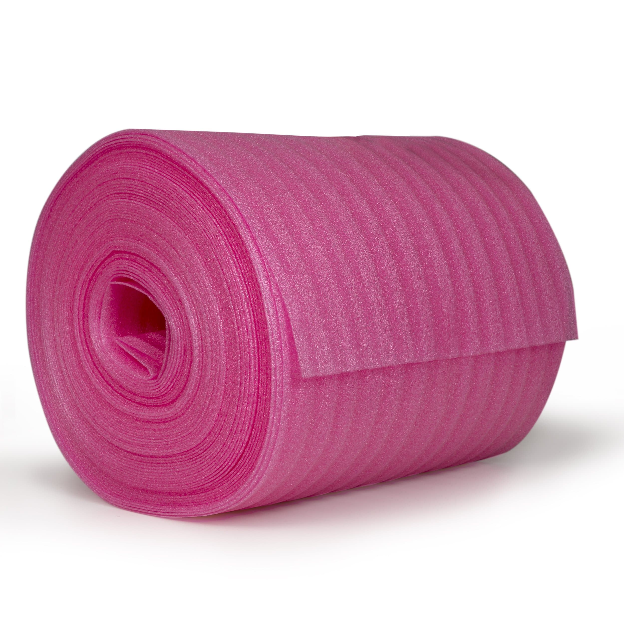 Hardex Perforated Foam Roll 100' x 12"- Pink- Perforated Every 12 inches – Cushioning Foam, Easy Tear Off, Lightweight