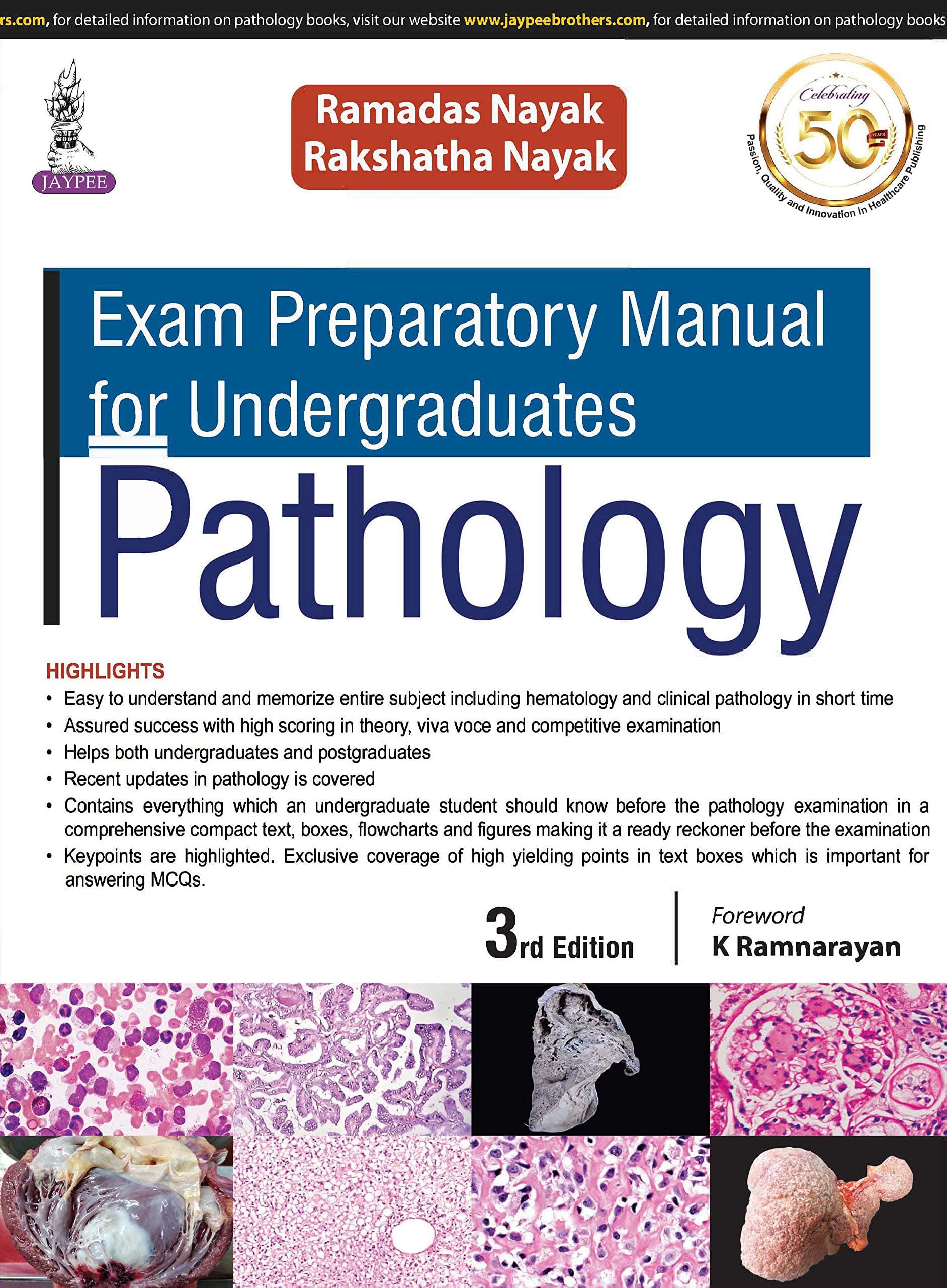 Exam Preparatory Manual for Undergraduates Pathology Paperback – 1 August 2018