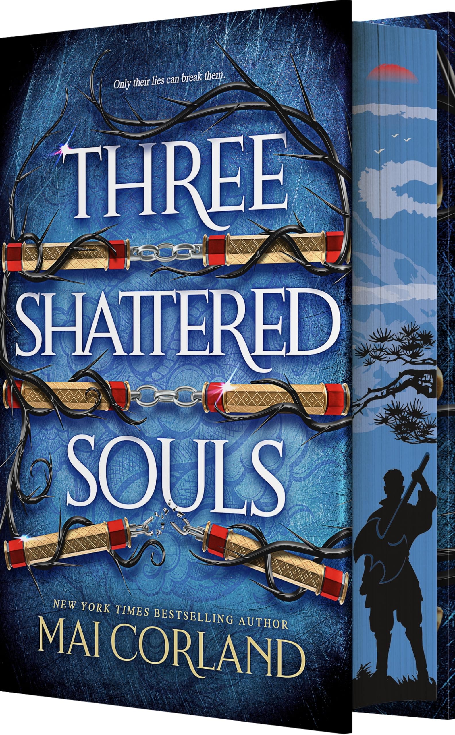 Three Shattered Souls: An Epic Assassin Romantic Fantasy (The Broken Blades, 3)