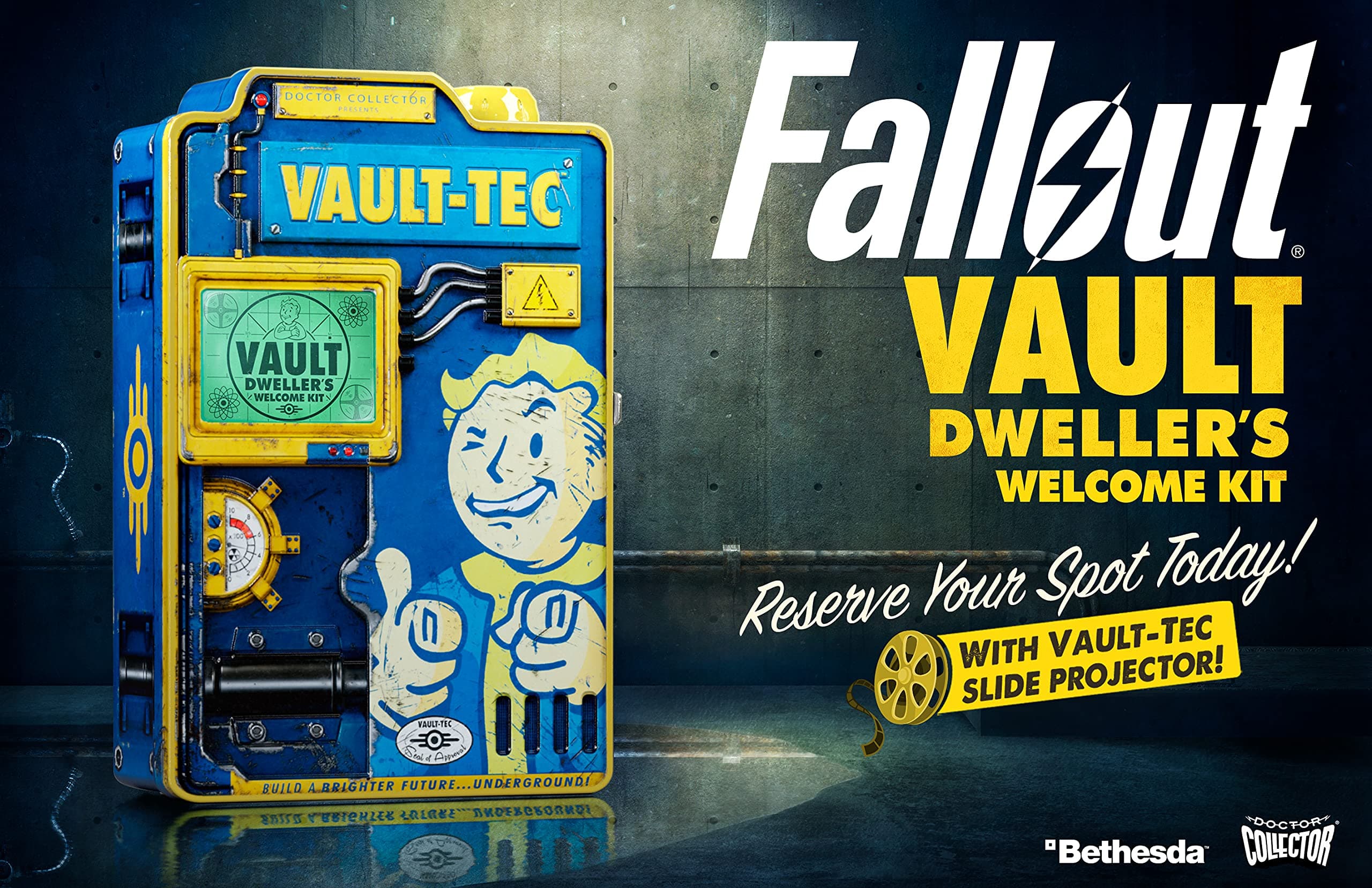 DCFALL02 Fallout Vault Dweller’s Welcome Kit-Limited Edition