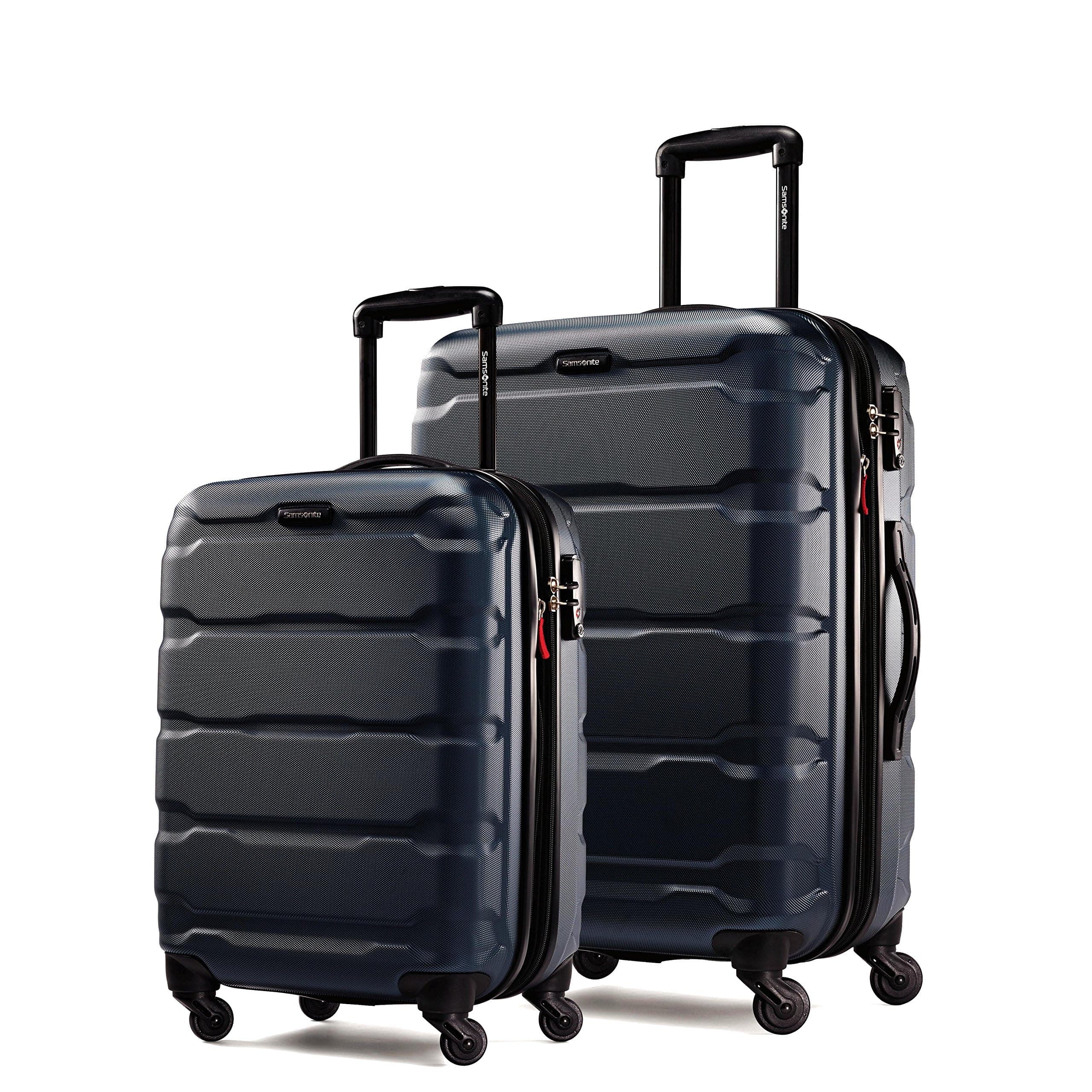 Samsonite Omni Pc Hardside Expandable Luggage with Spinner Wheels (Navy, 2-Piece Set (20/28))