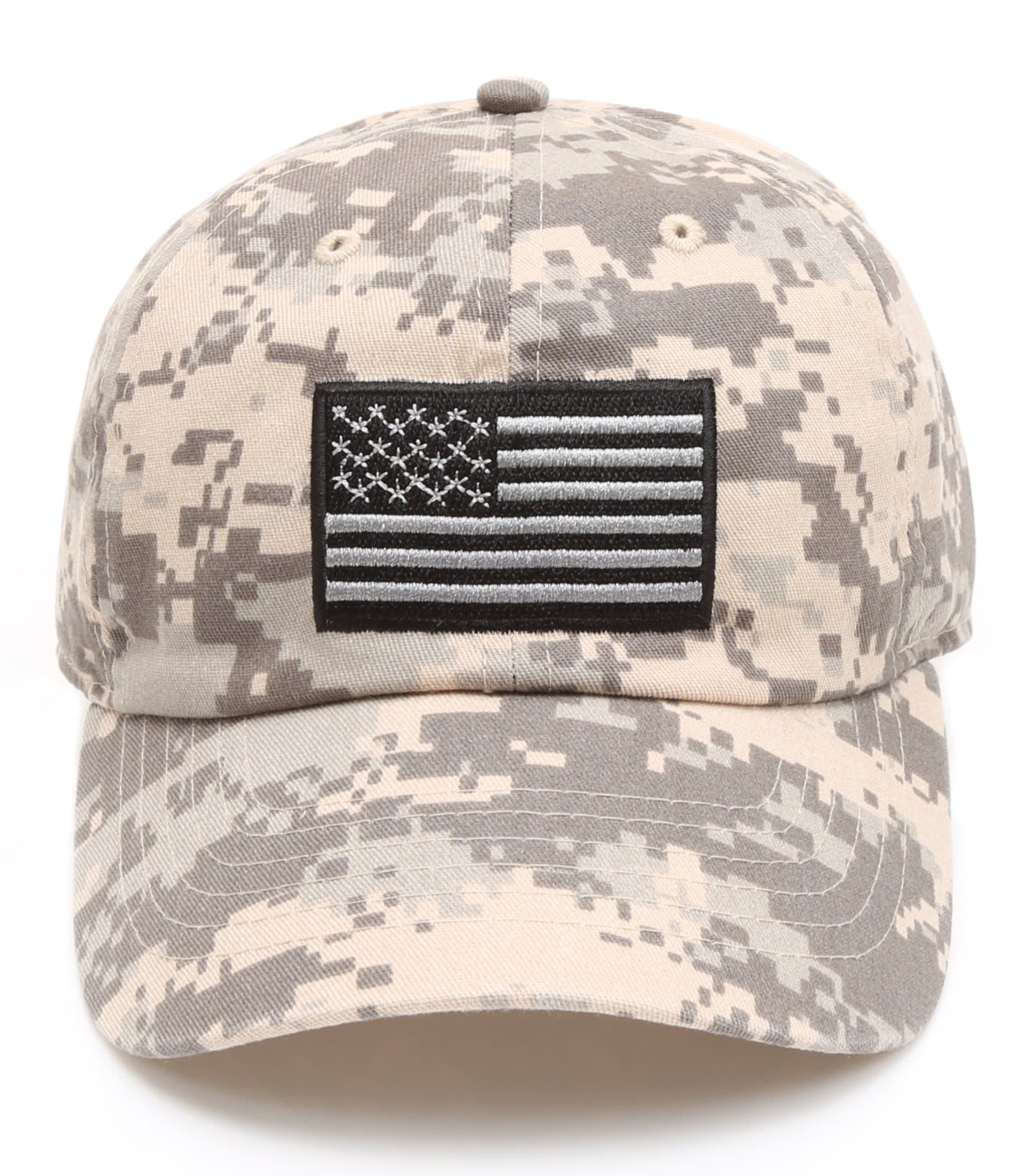 MIRMARU Tactical Operator USA Flag Cotton Low Profile Baseball Cap with Adjustable Strap