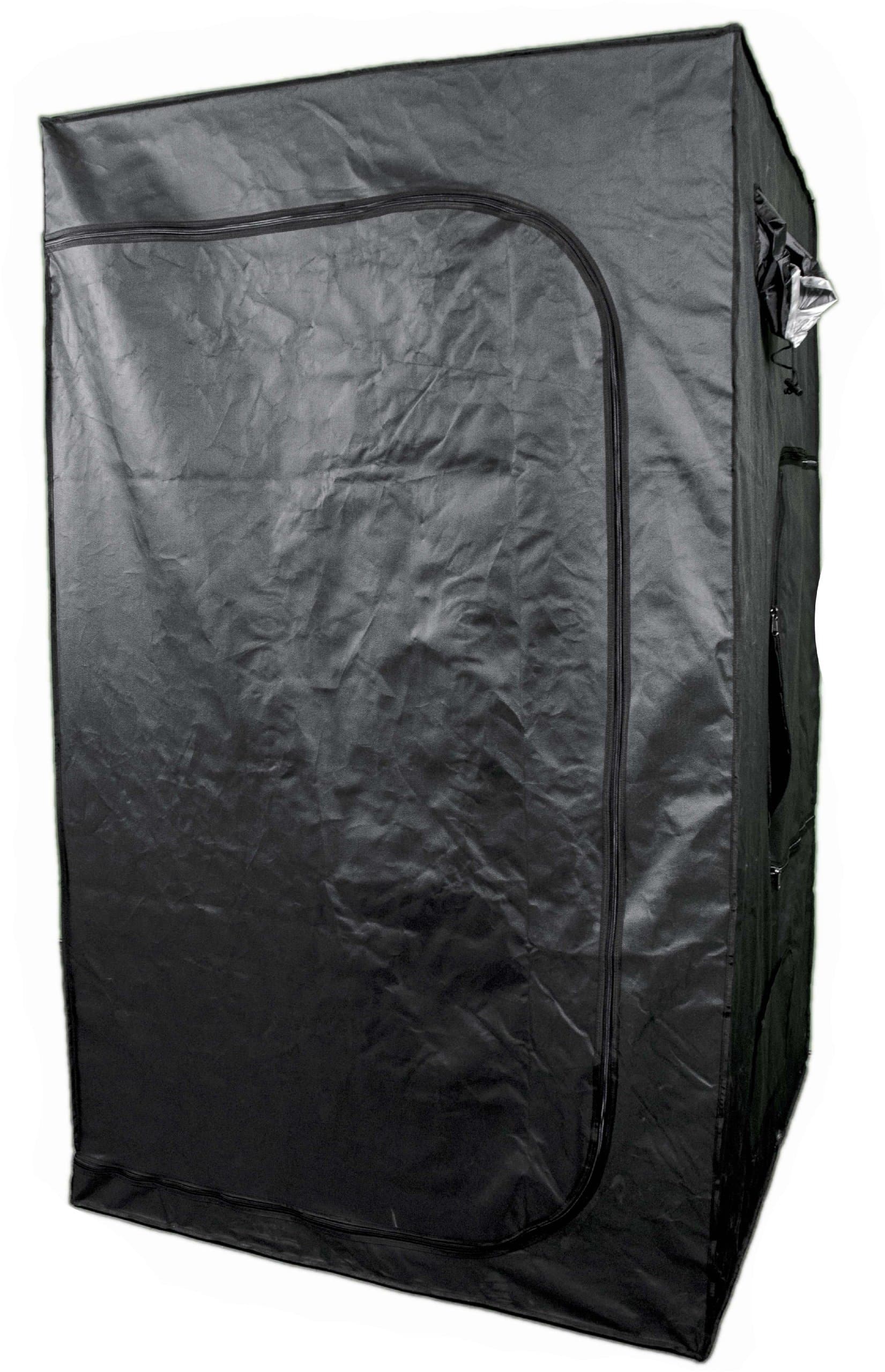 Aviditi PTU-75 Reflective Hydroponic Grow Tent with D-Zipper, 48" Wide x 48" Deep x 79" High