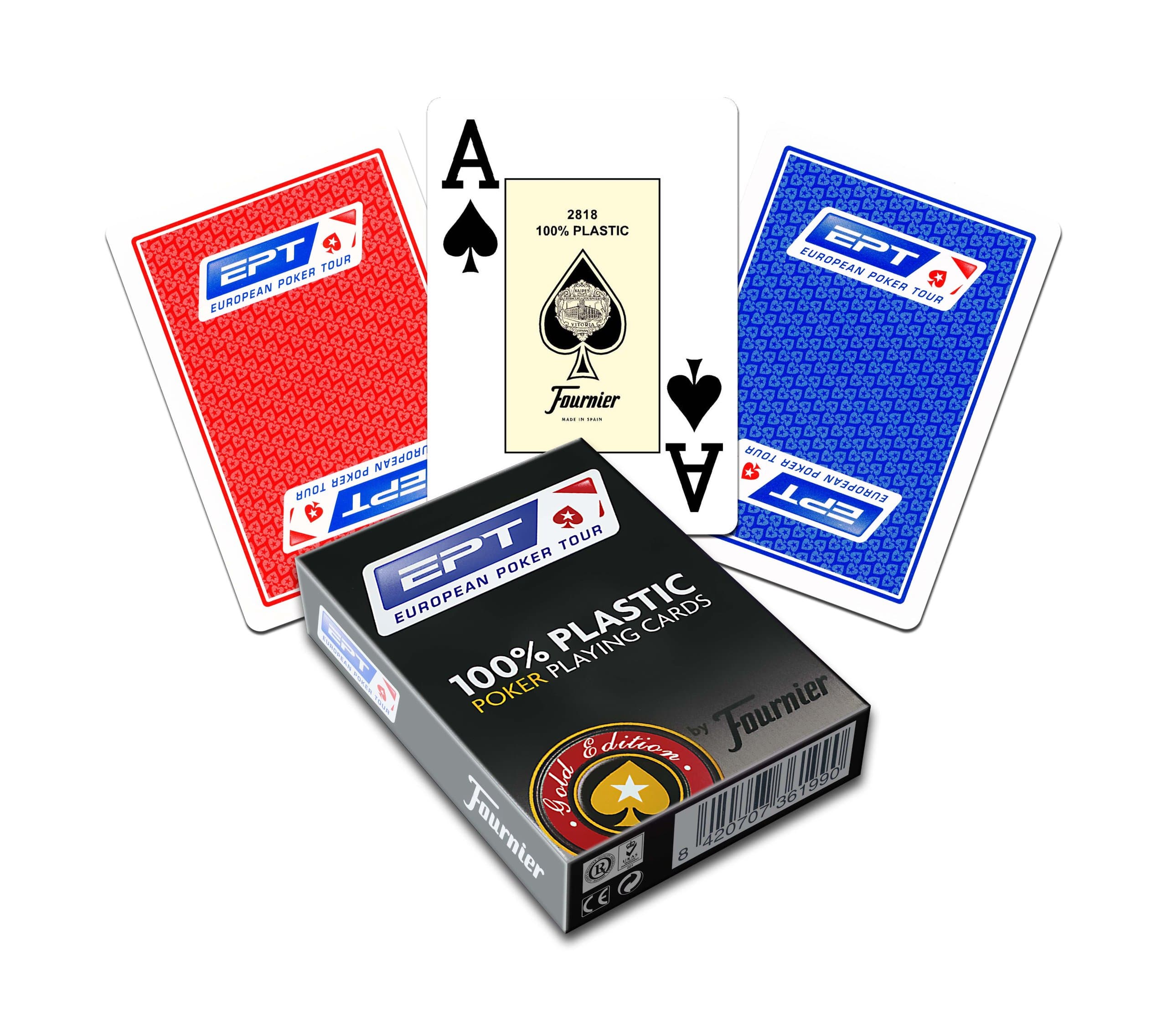 Fournier EPT 2010 100% Plastic Playing Cards