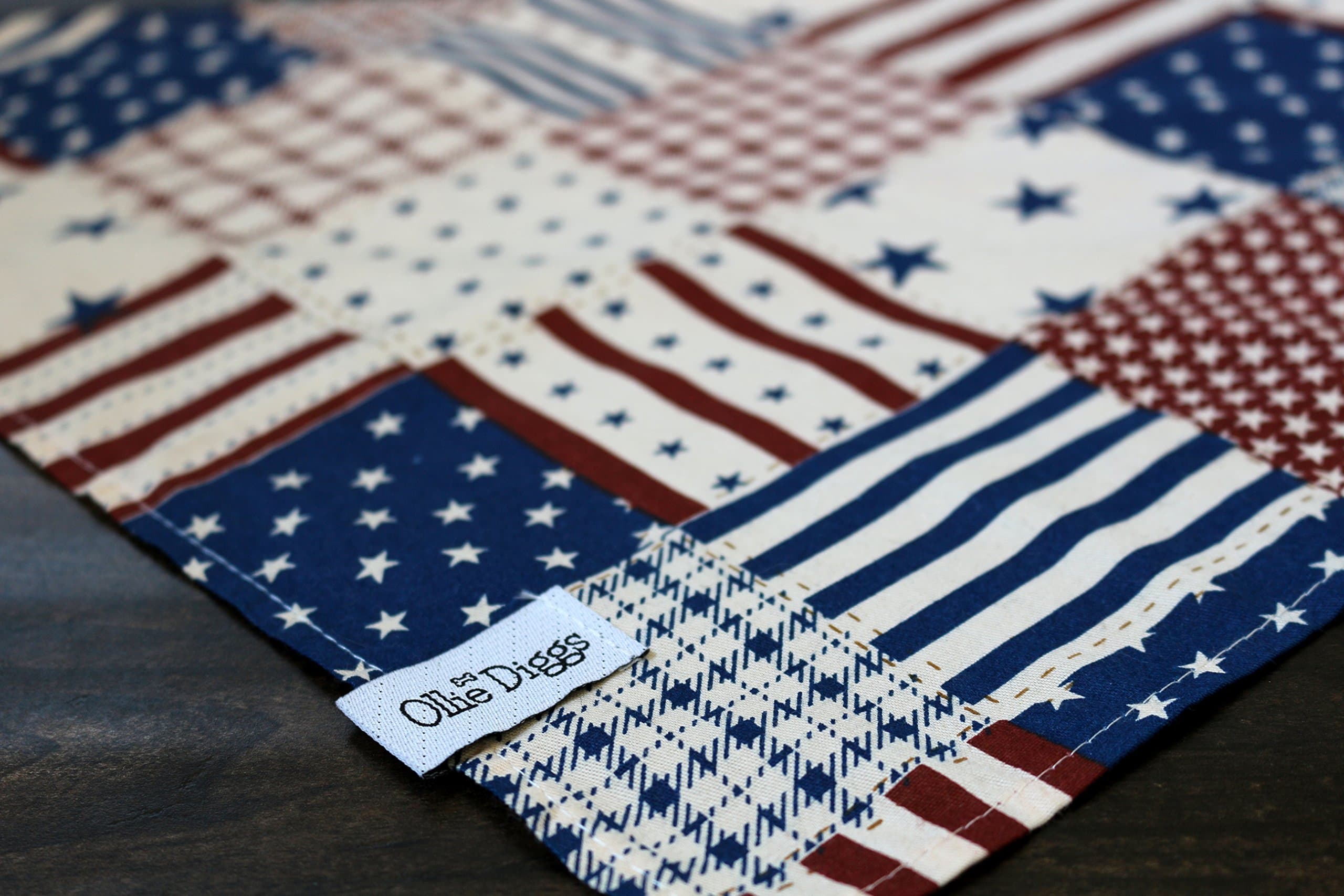 Ollie Diggs Dog Bandanas