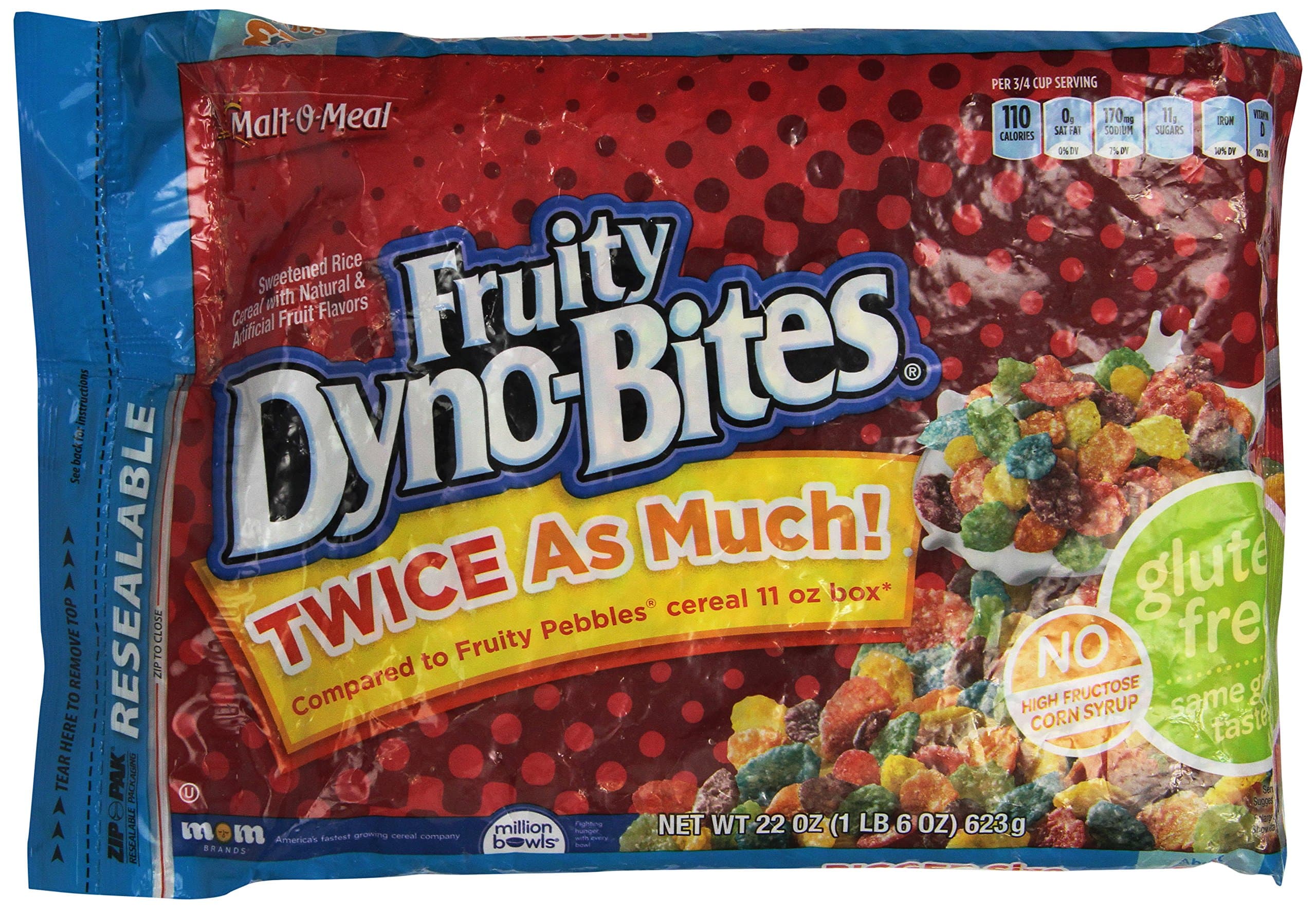 Mom Brand Fruity Dyno-Bites, 22 Ounce