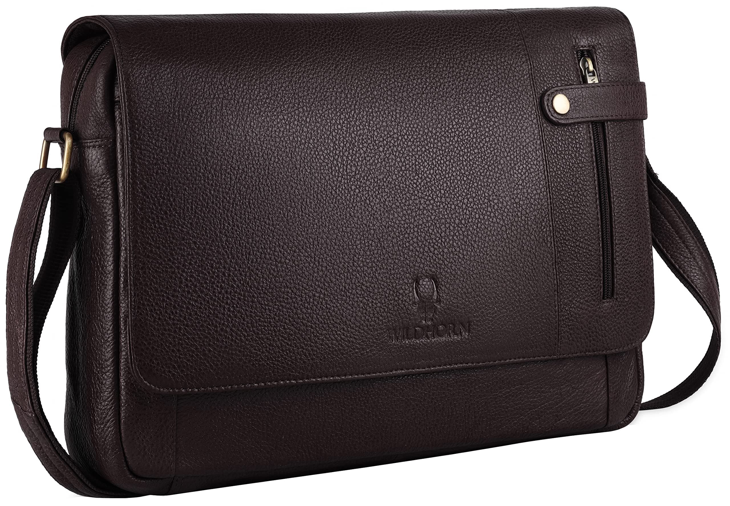 WILDHORN Leather Laptop Messenger Bag for Men