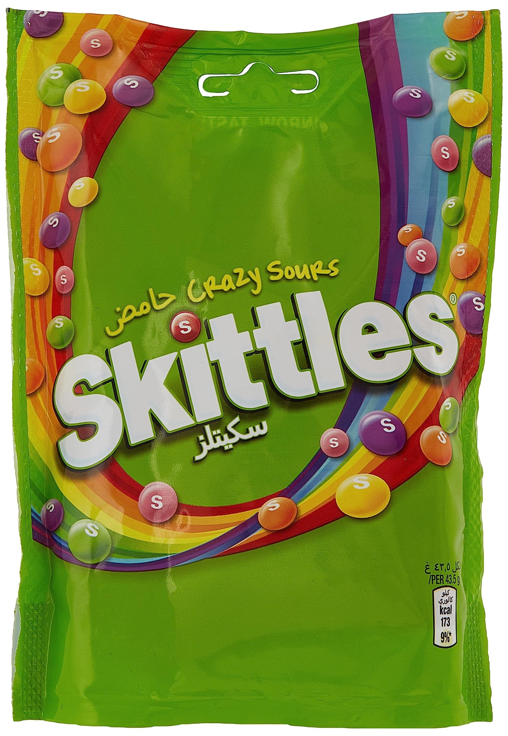 Skittles Crazy Sours Flavour 152g