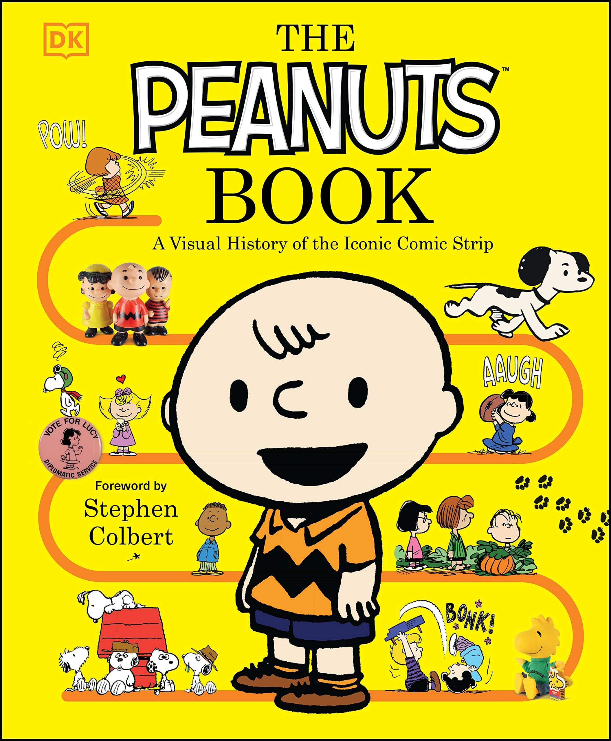 DK The Peanuts Book: A Visual History of the Iconic Comic Strip
