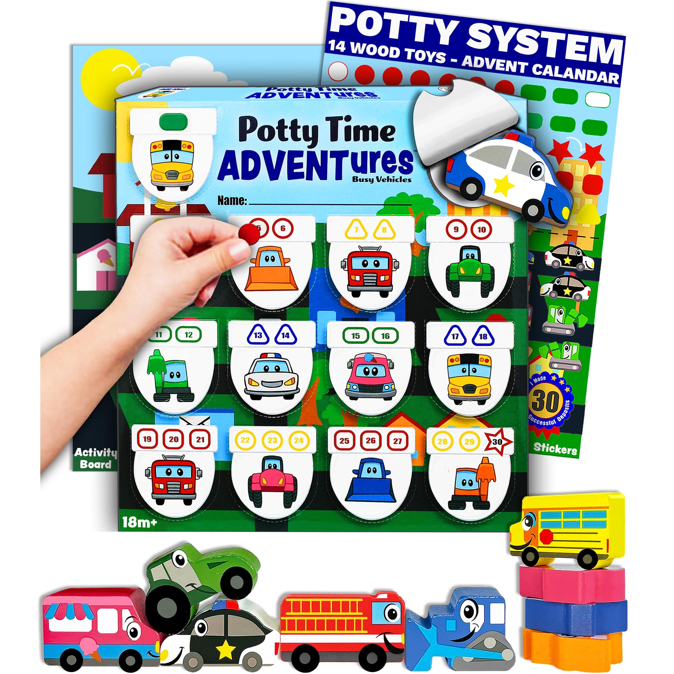 Potty Time ADVENTures - Busy Vehicles