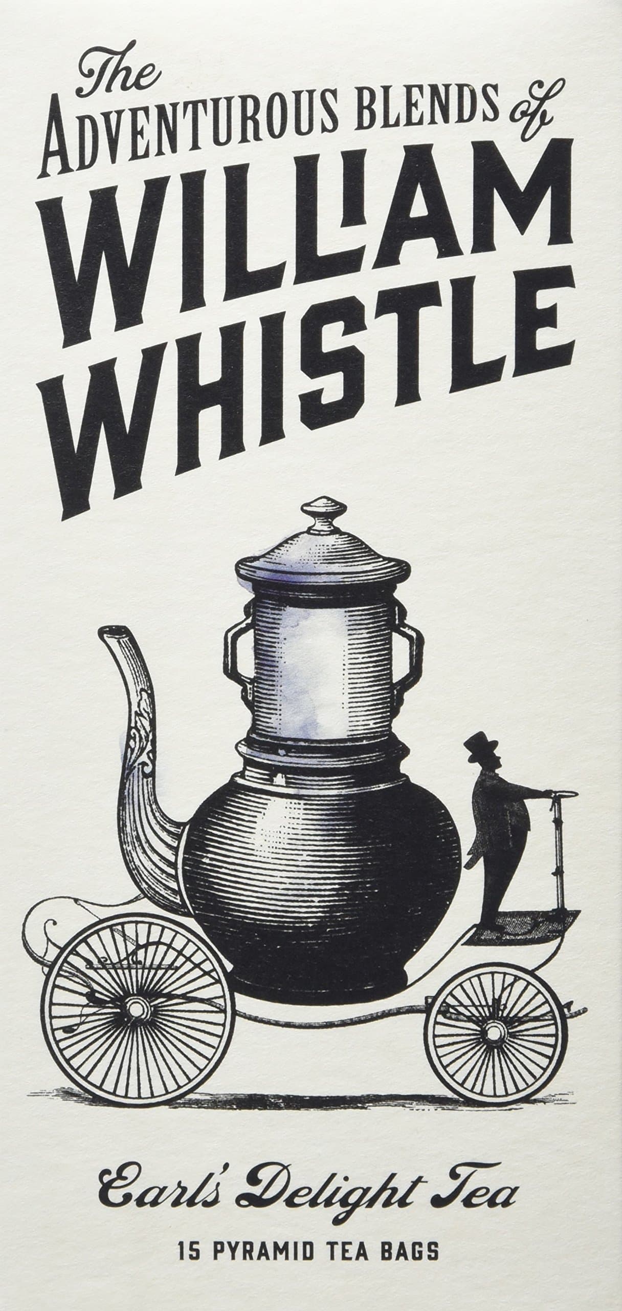 William Whistle Earls Delight 15 Pyramid Teabags (Pack of 3)