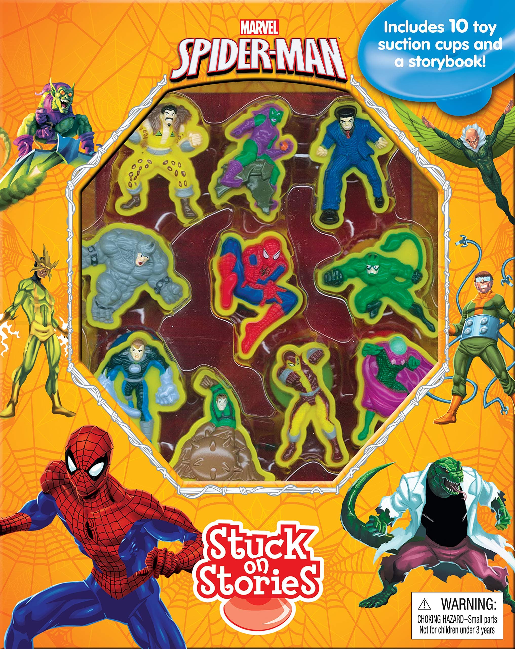 Phidal Publishing Inc. Spider-Man Stuck on Stories