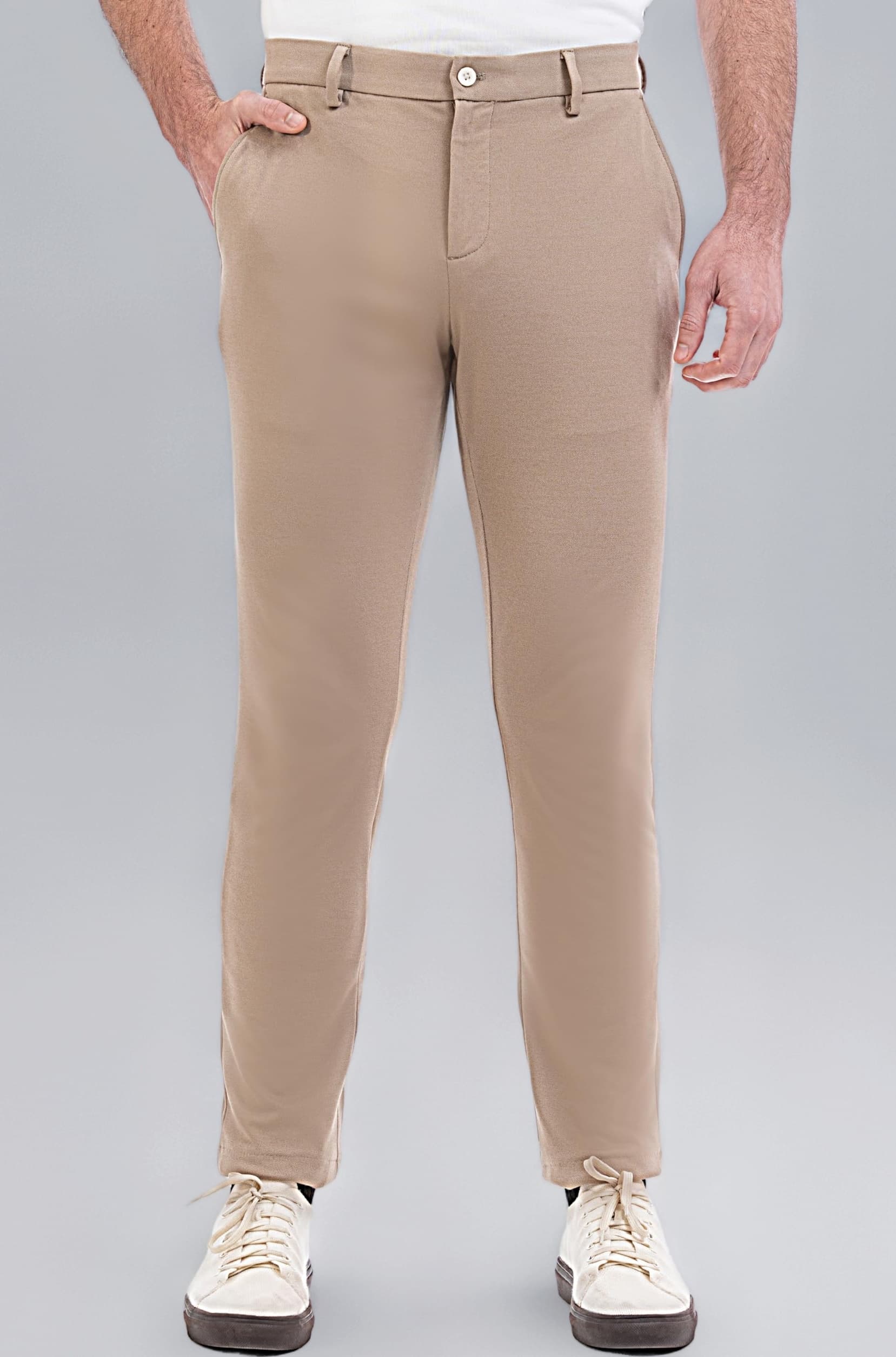 The Pant Project Luxury PV Stretchable Casual Pants for Men | Stylish Slim Fit Men's Wear Trousers for Office or Party | Mens Fashion Dress Trouser with Expandable Waist & 4 Way Stretch