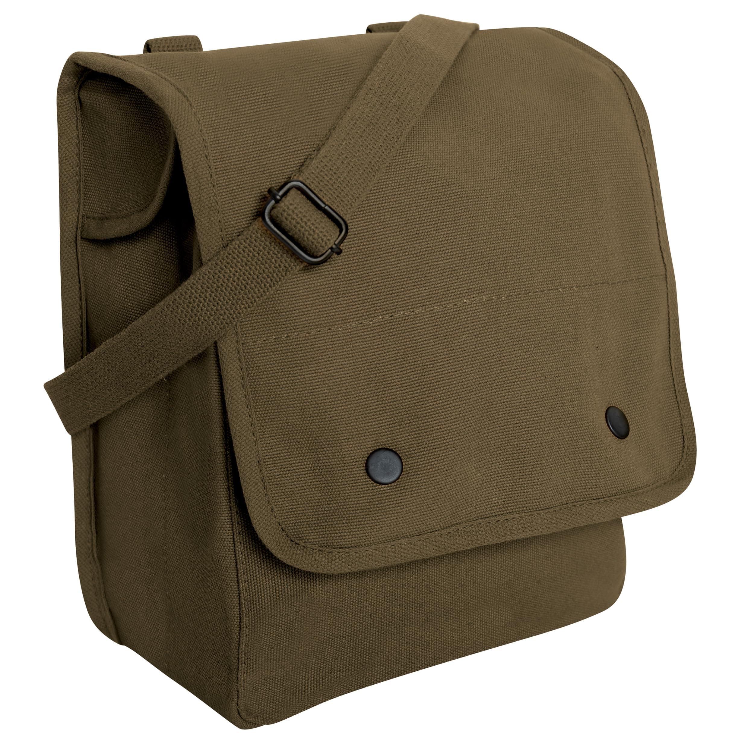 Canvas Map Case Shoulder Bag – Rugged Crossbody EDC Utility Storage