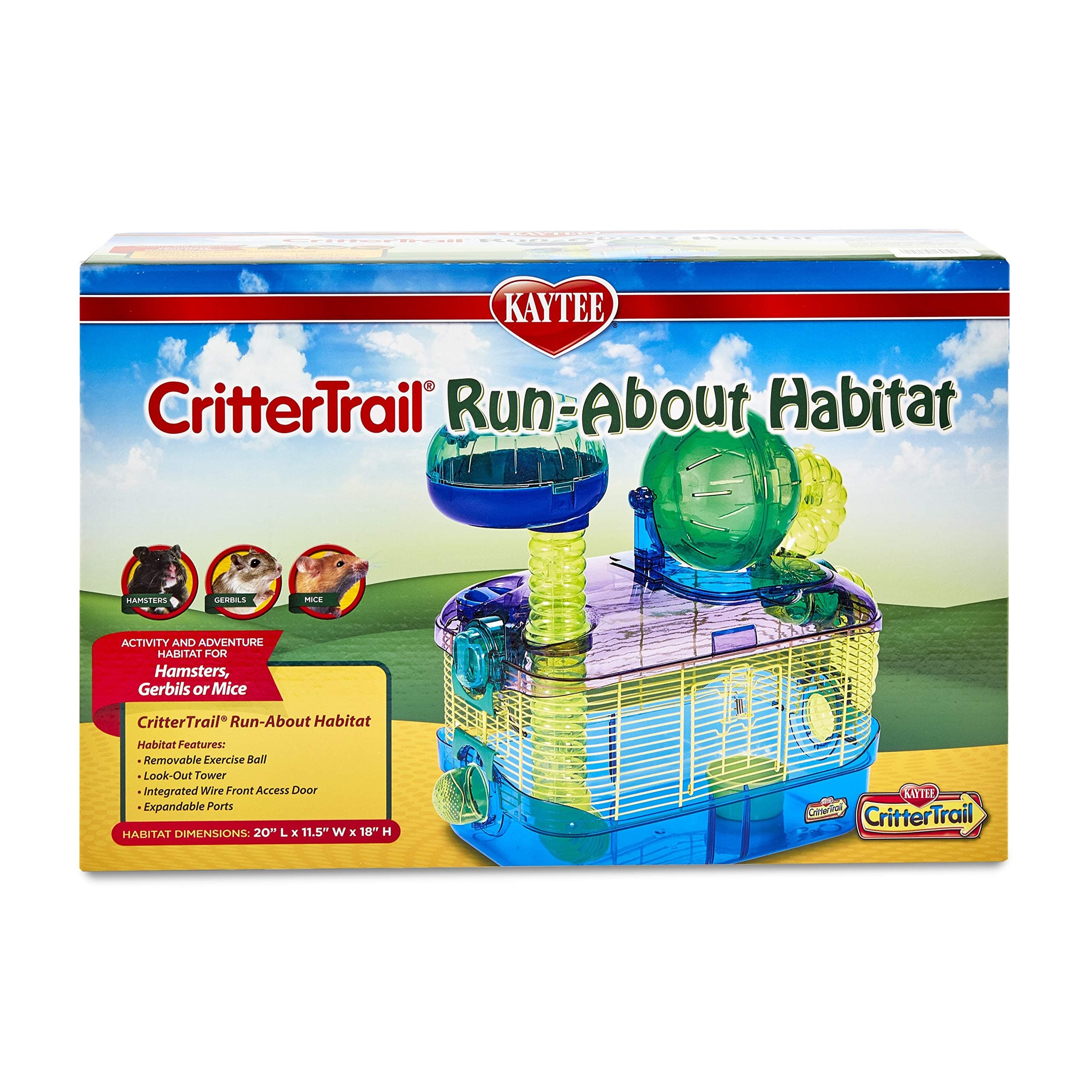 Kaytee CritterTrail Run-About Habitat