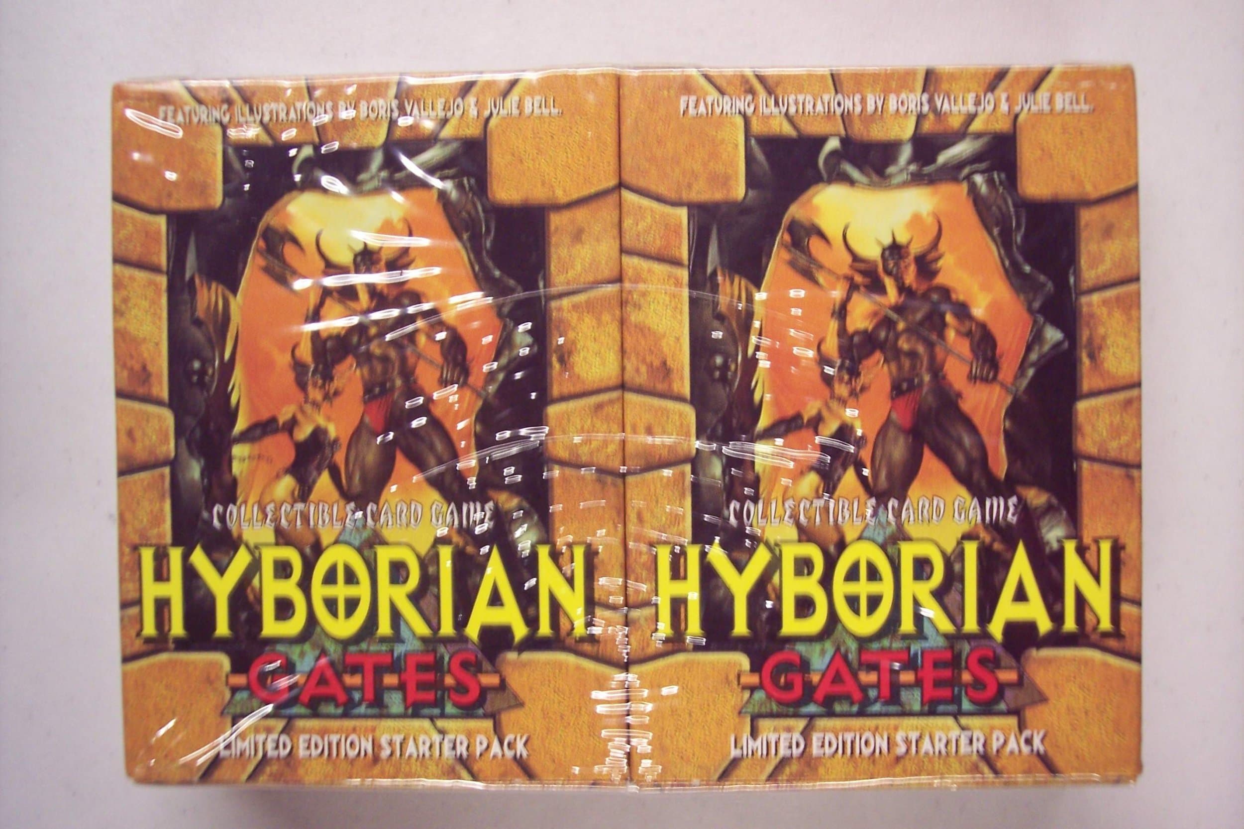 HYBORIAN GATES Limited Edition Starter Pack - CCG Featuring Art by Boris Vallejo and Julie Bell