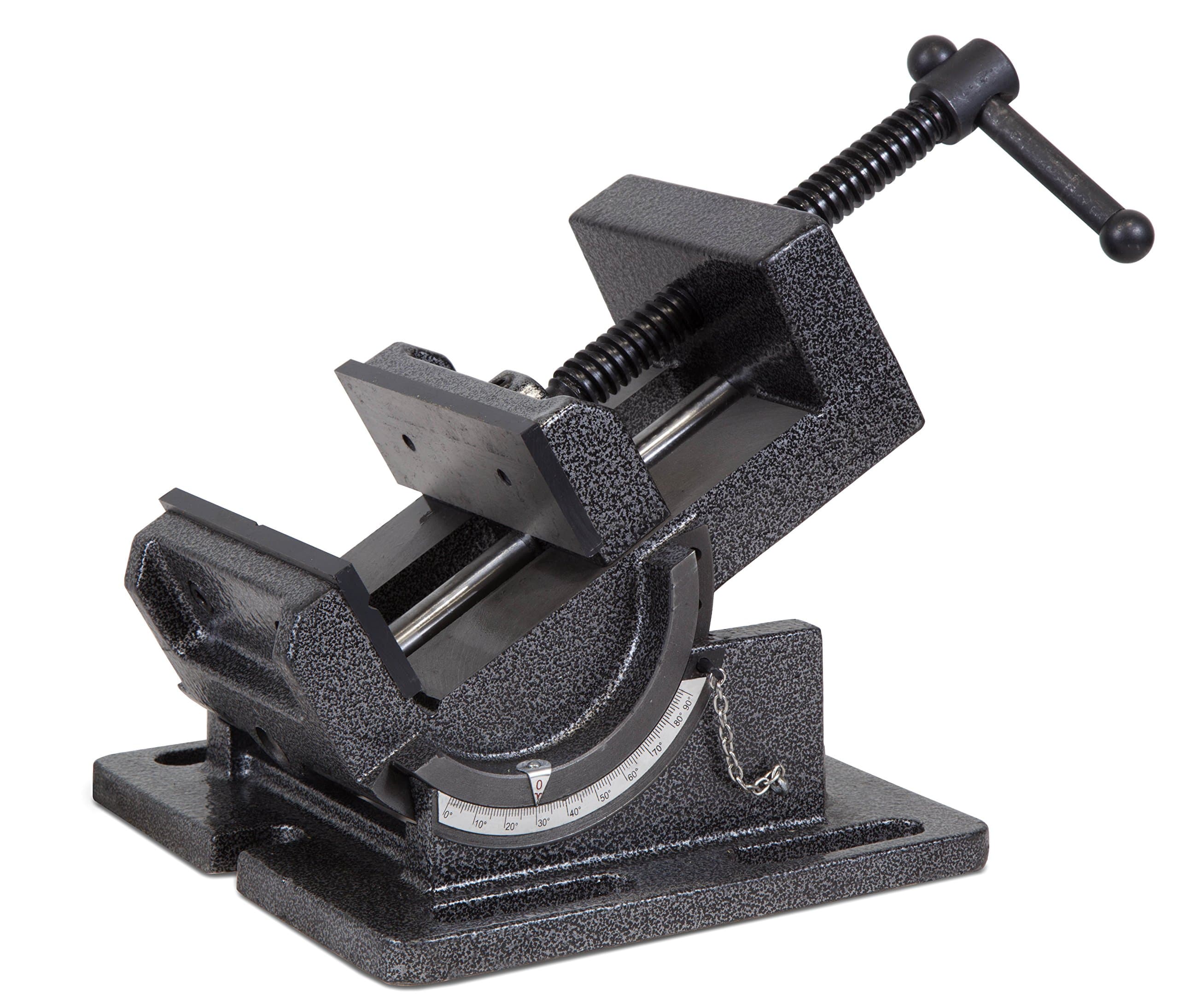 Tilting Vise, 4.25-Inch for Benchtops and Drill Presses, Black