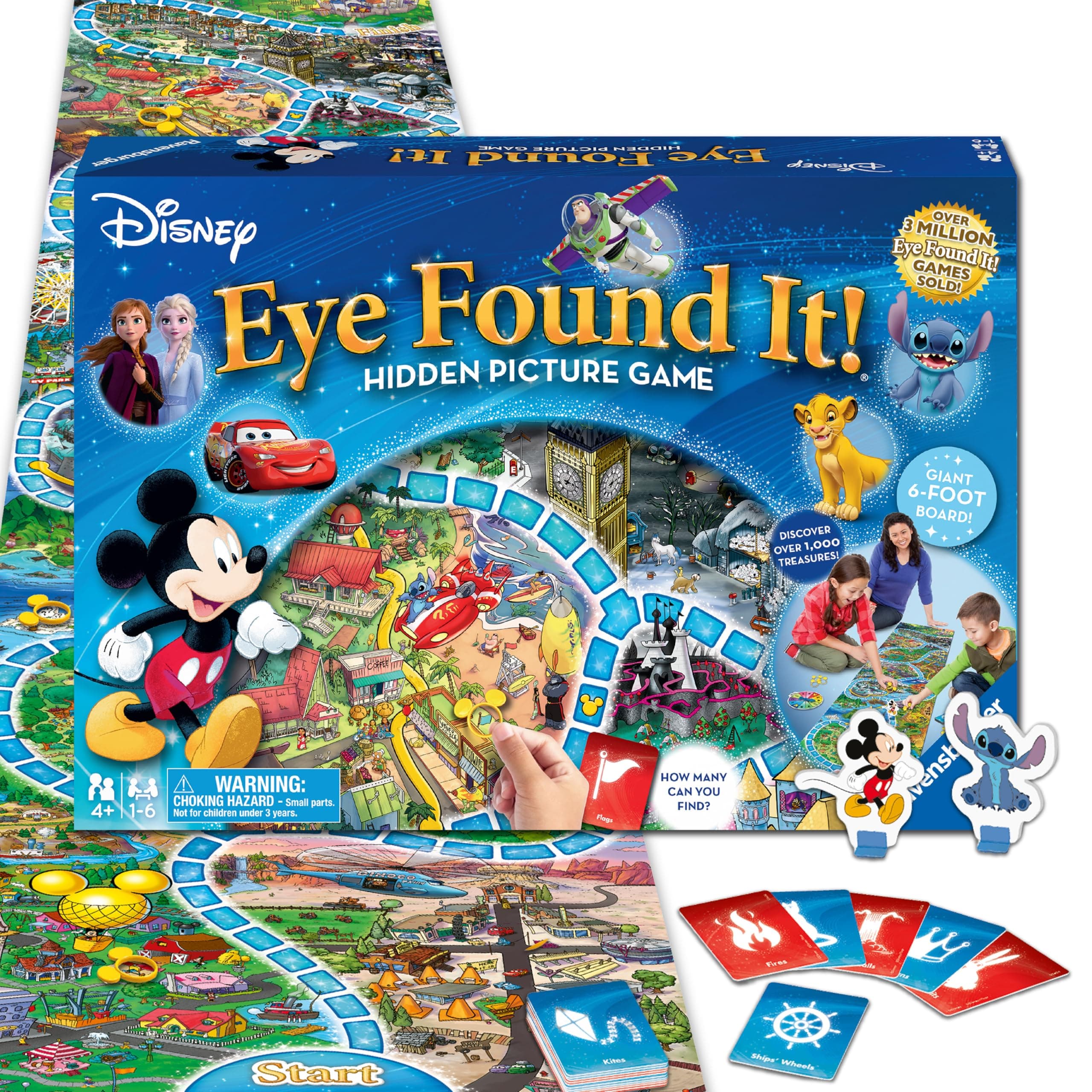 Ravensburger World of Disney Eye Found It! Board Game - Engaging Fun for Kids...