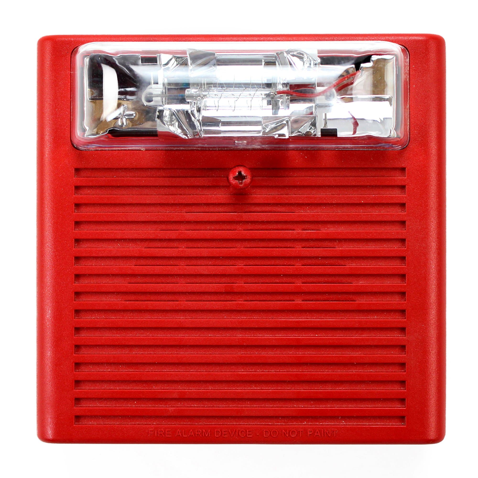 COOPER WHEELOCK NS-24MCW-FR 24 VDC SELECTABLE 15/30/75/110 cd, RED