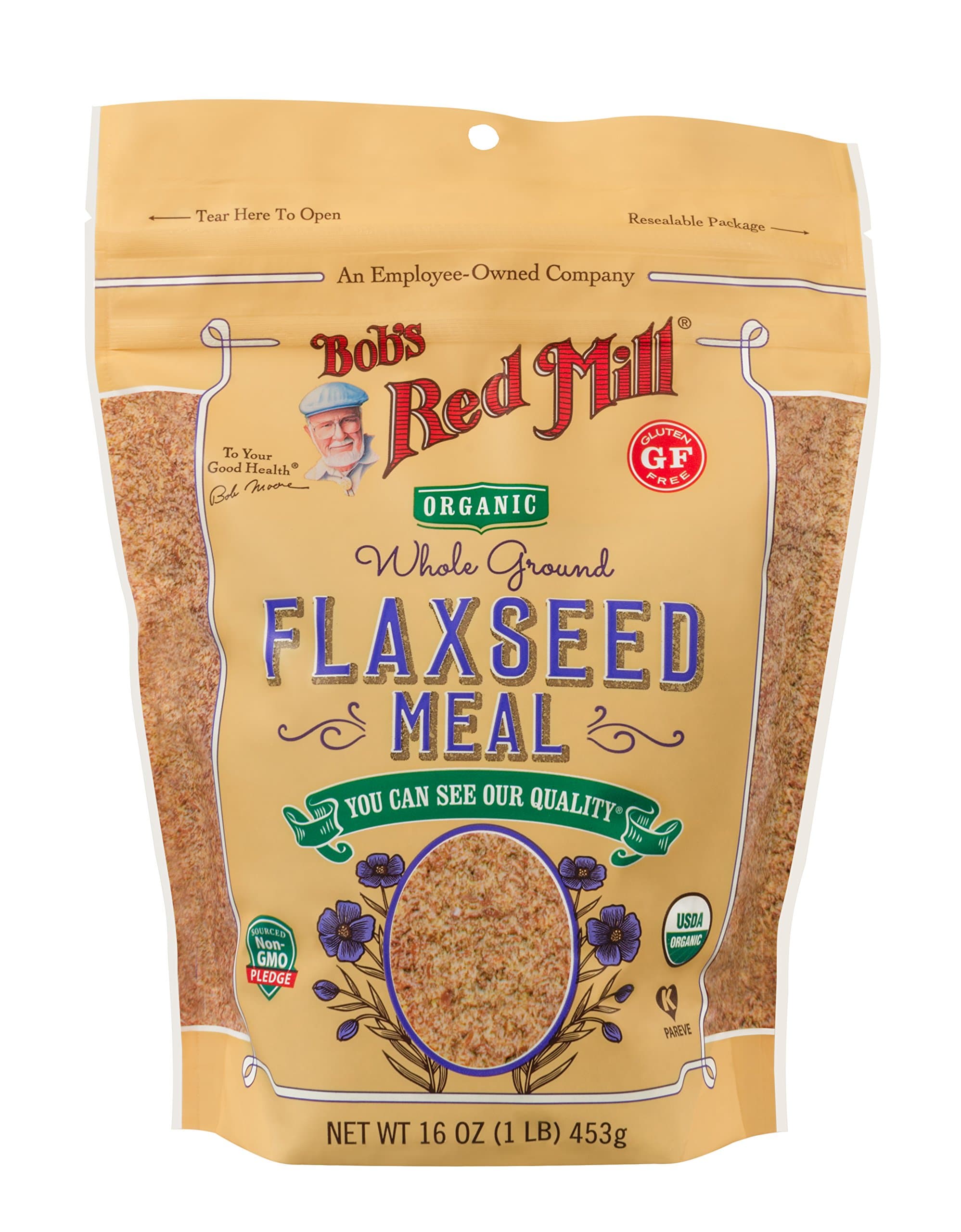 Organic FlaXSeed Meal, 453 Gm