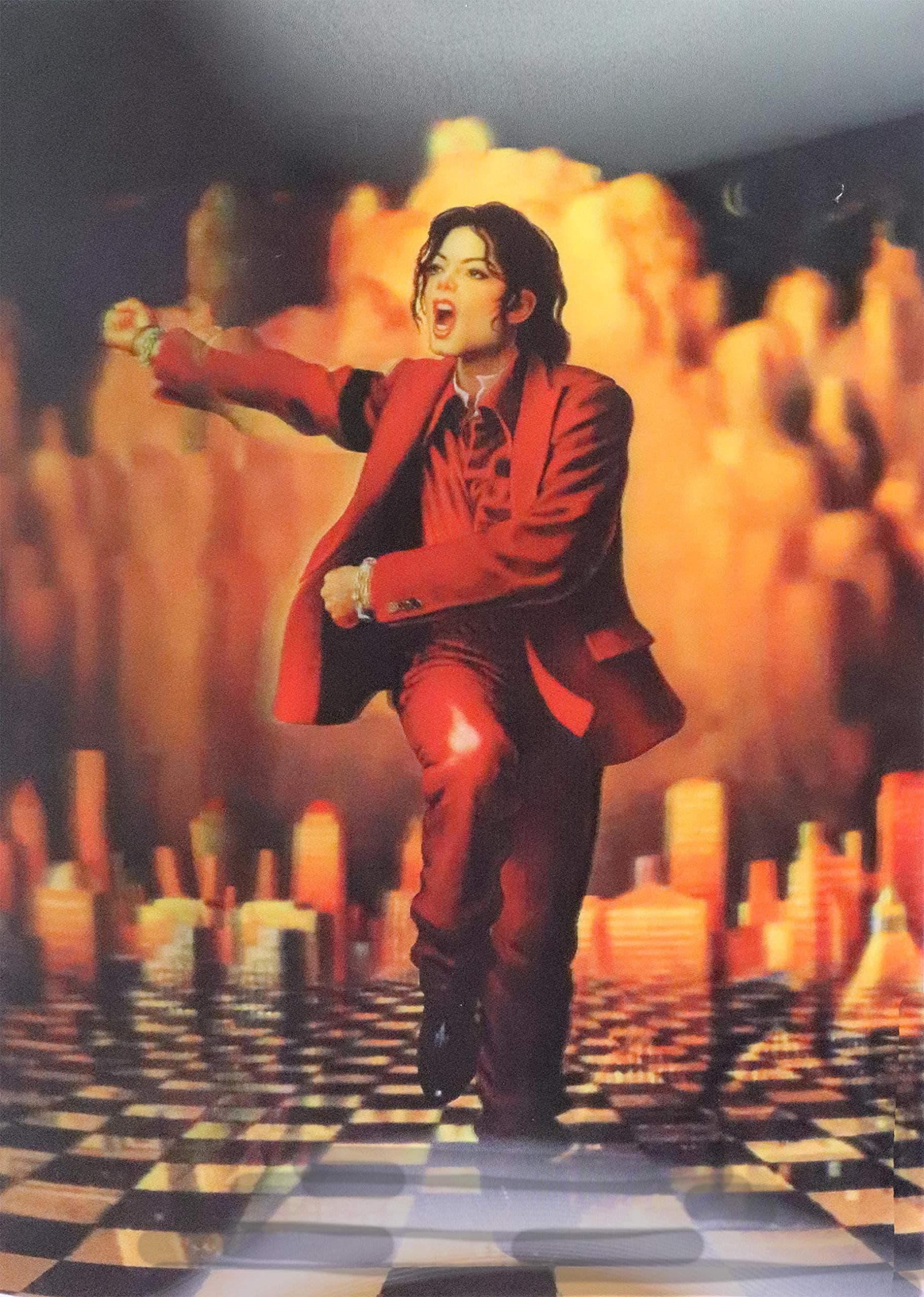 3Dstereo Posters MICHAEL JACKSON - 3D Lenticular Poster Print - 12X16