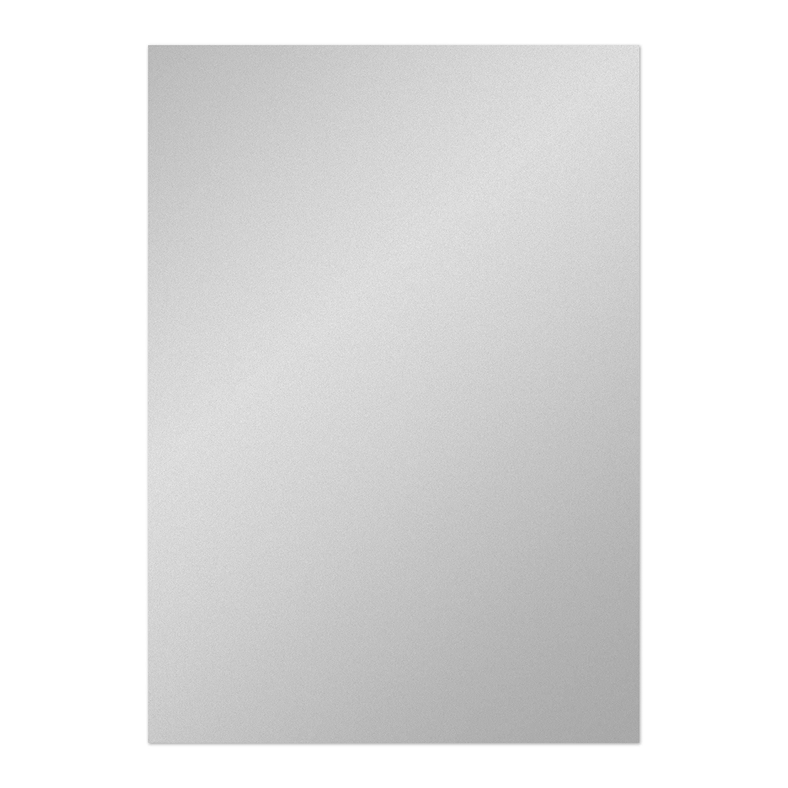 Blake Paper A4 210 x 297 mm Silver Metallic Box Making Card 250gsm - Pack of 100