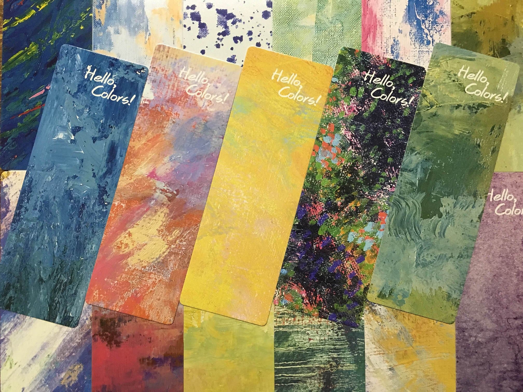 MyTrip Paper Bookmarks Set (20pcs Hello Colors)