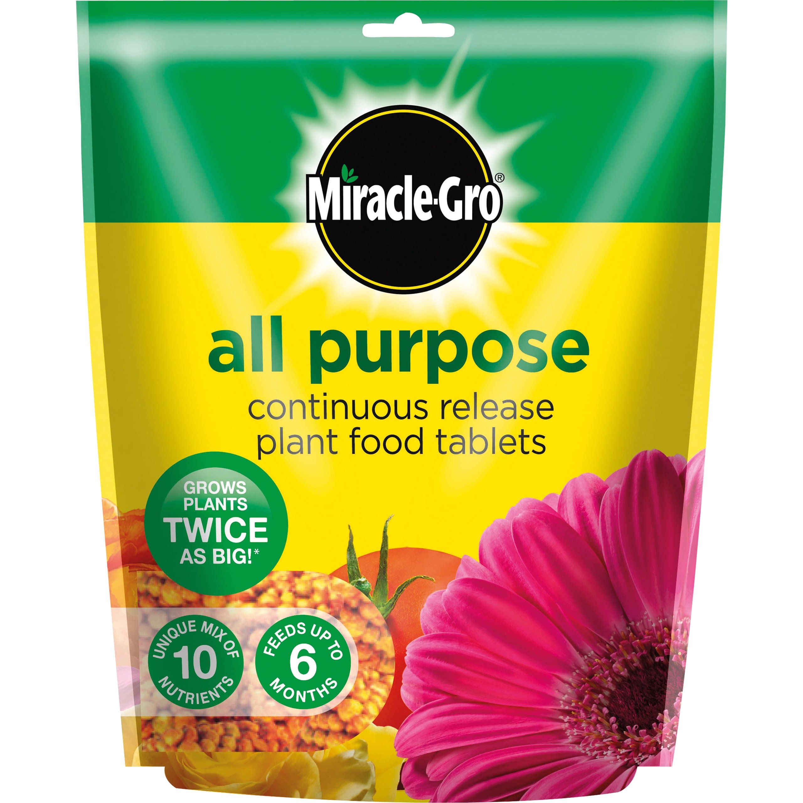Miracle-Gro Continuous Release Plant Food Tablets (25 Pieces)
