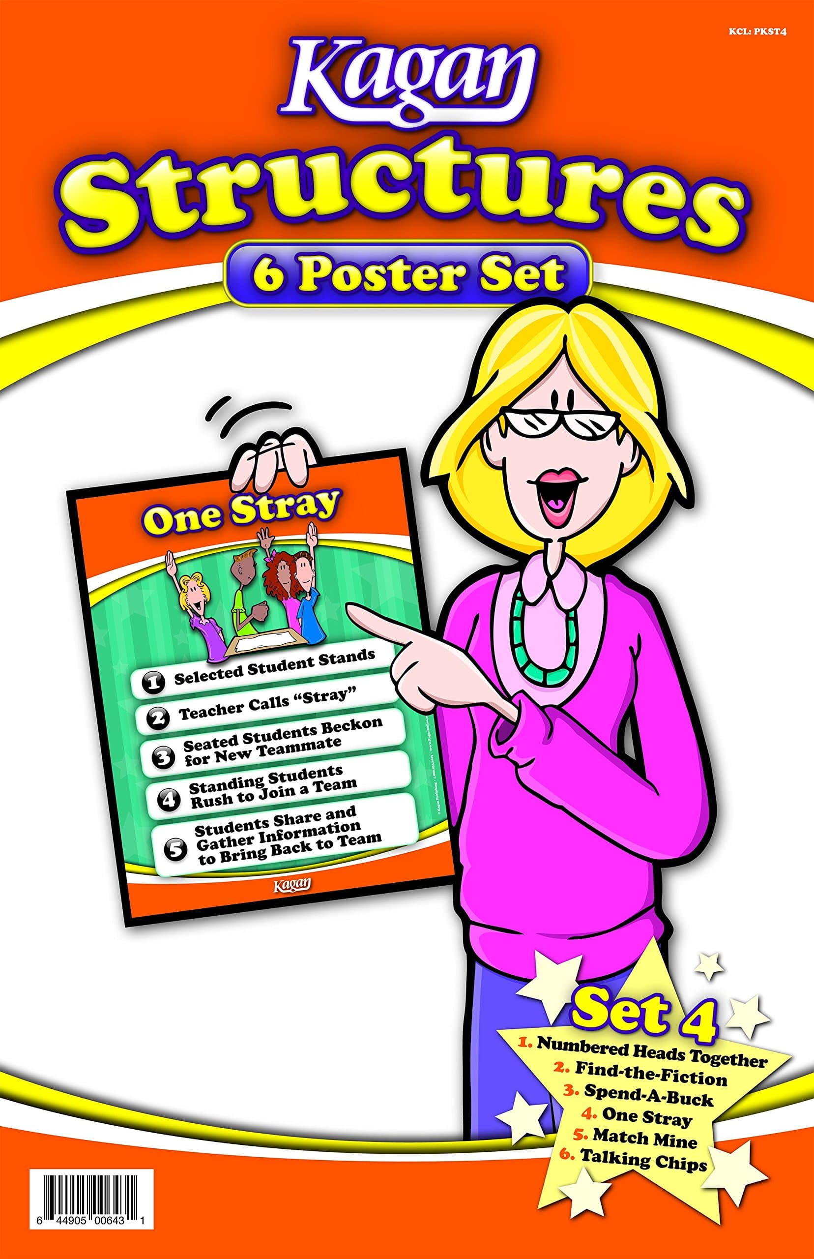 Poster Set: Structures Poster Set 4, 6 Posters (PKST4)