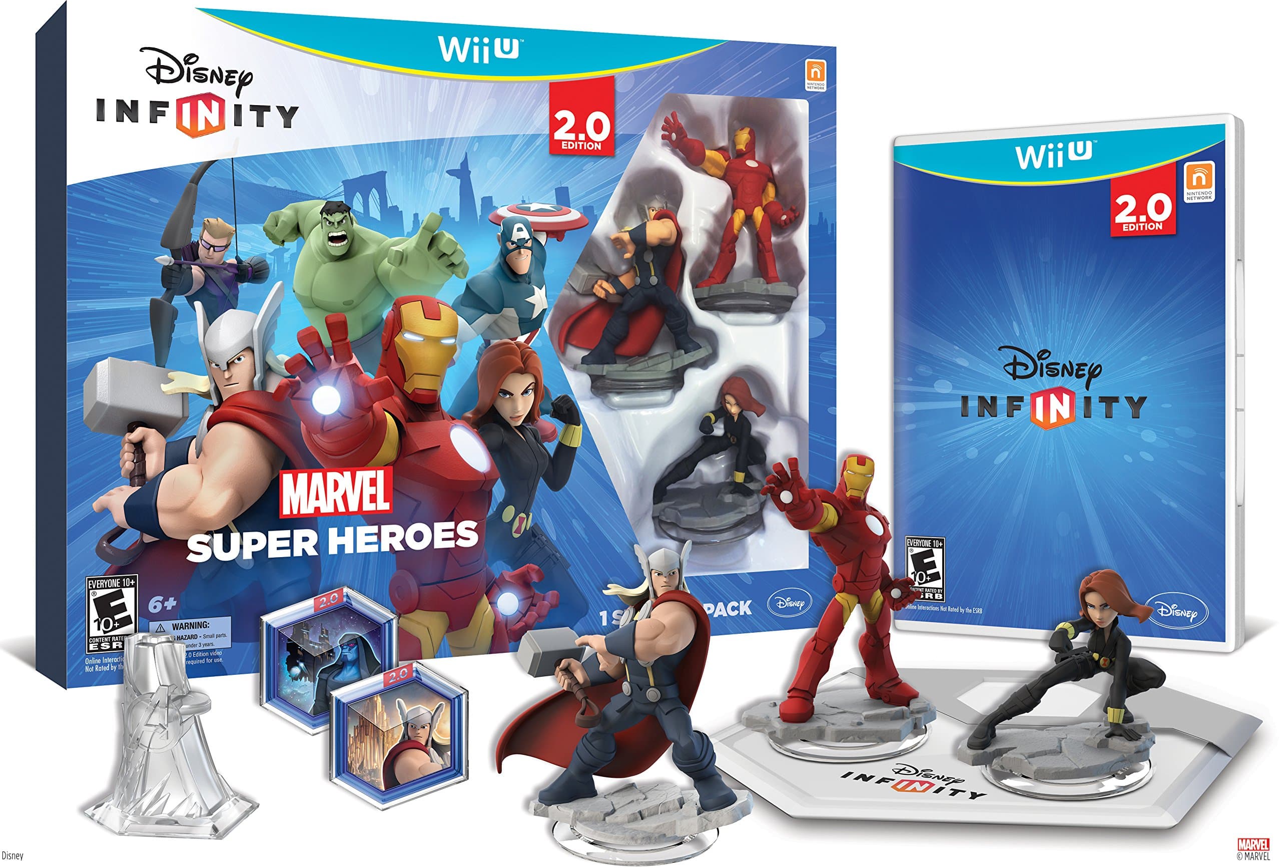 Disney INFINITY Disney Infinity: Marvel Super Heroes (2.0 Edition) Video Game Starter Pack - Wii U