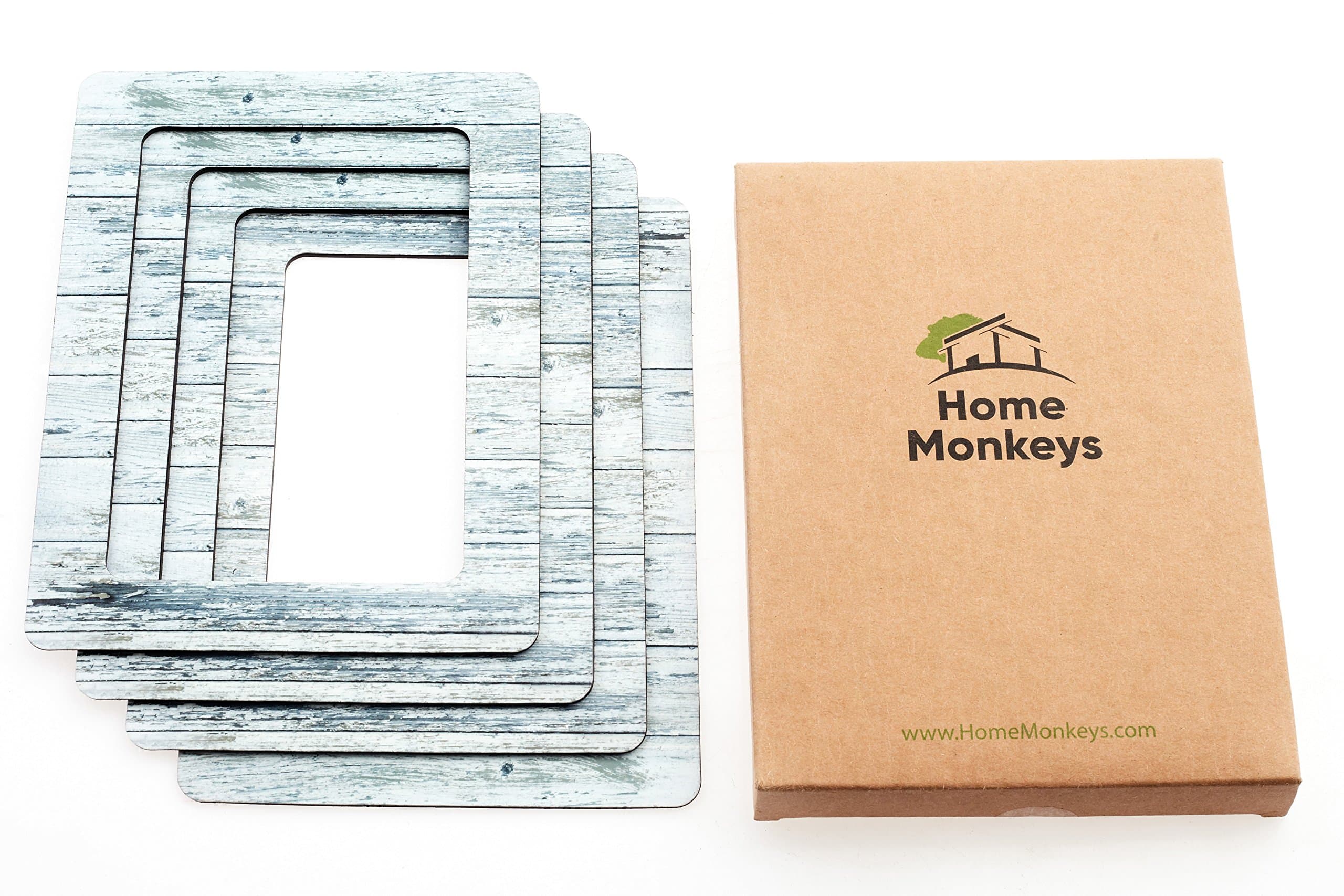 4x6 Extra Thick Strong Magnetic Picture Frame 4 pack Magnet for Elegant Clear Decor Easy to Change Photo Lifetime Guaranty