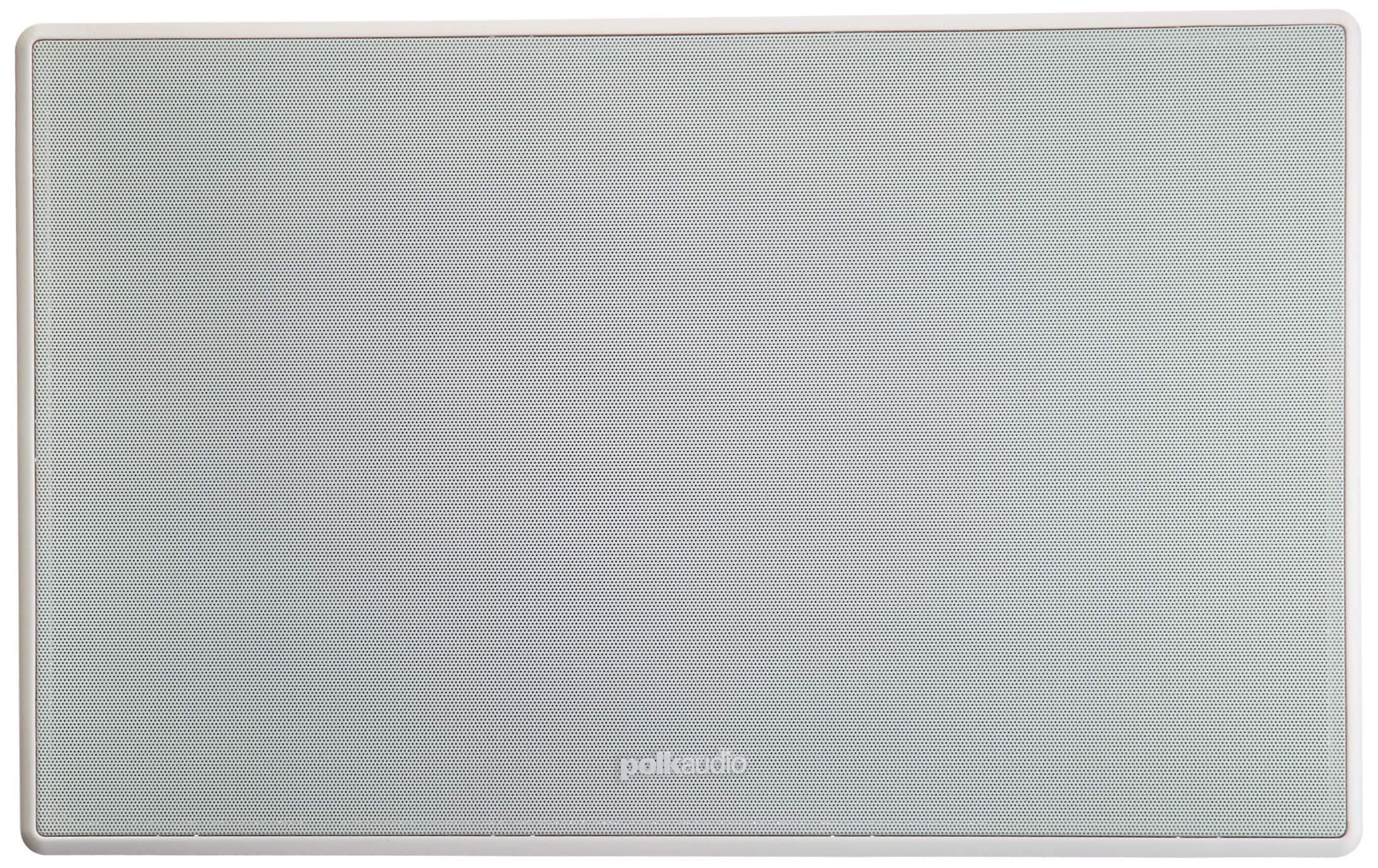 Polk Audio 255c-RT in Wall Speakers (2) 5.25" Drivers - The Vanishing Series | Easily Fits into the Wall | Power Port | Paintable Grille, Center Channel Speakers, Home Audio, Black/White