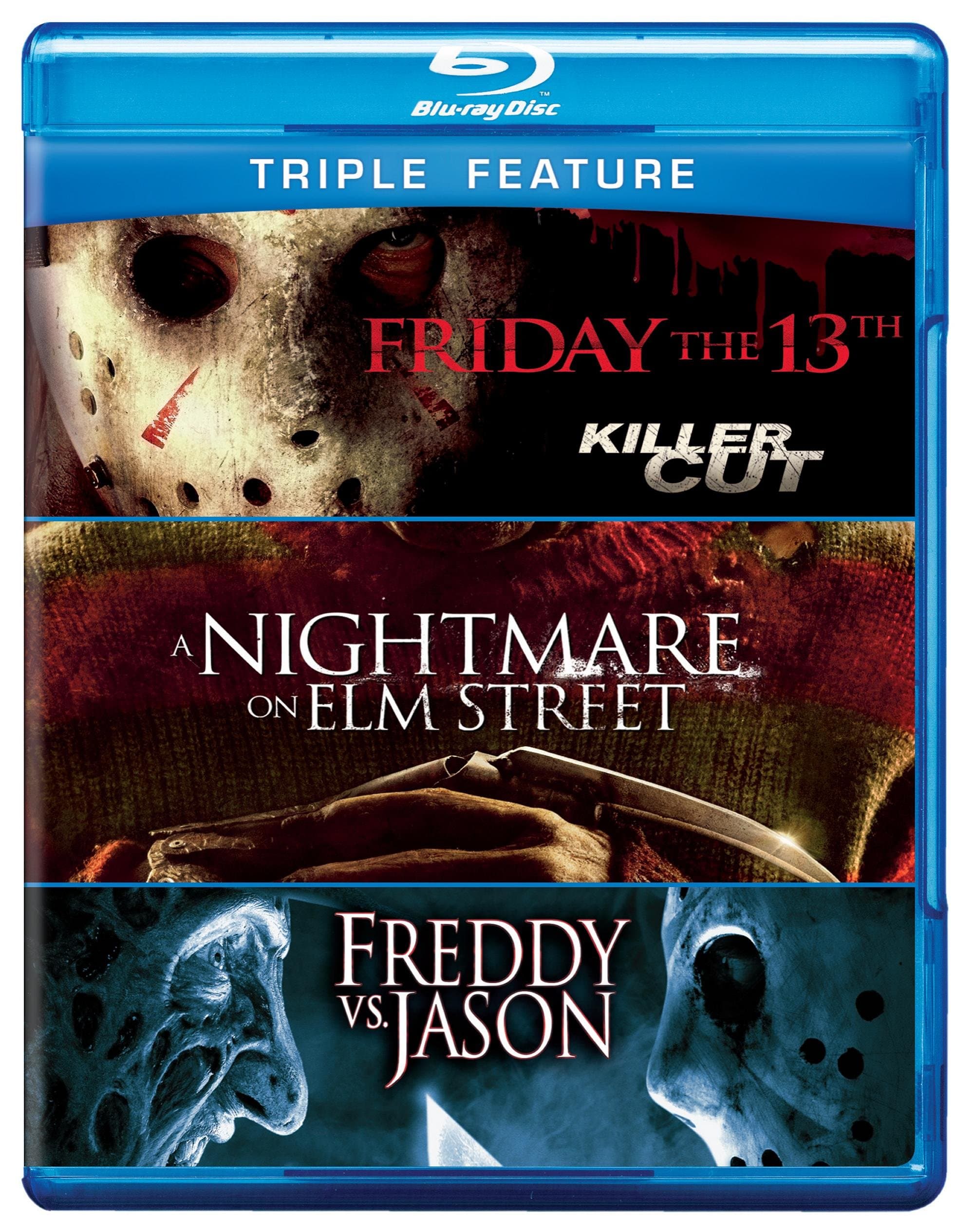 Friday the 13th / Nightmare on Elm St / Freddy Vs (Triple-Feature)