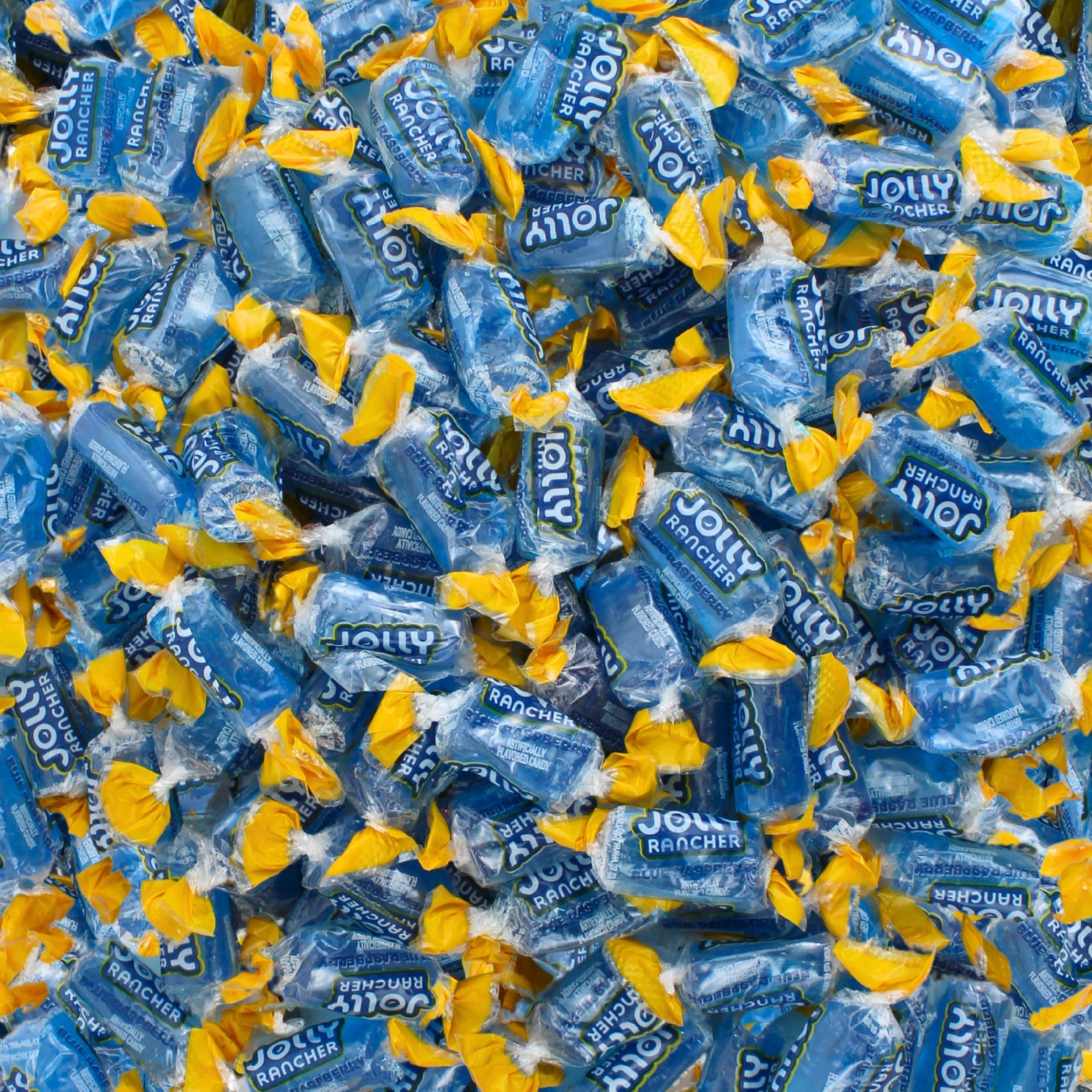Blue Raspberry Jolly Hard Candy Bulk - All Blue Ranchers Only (1 Pound)