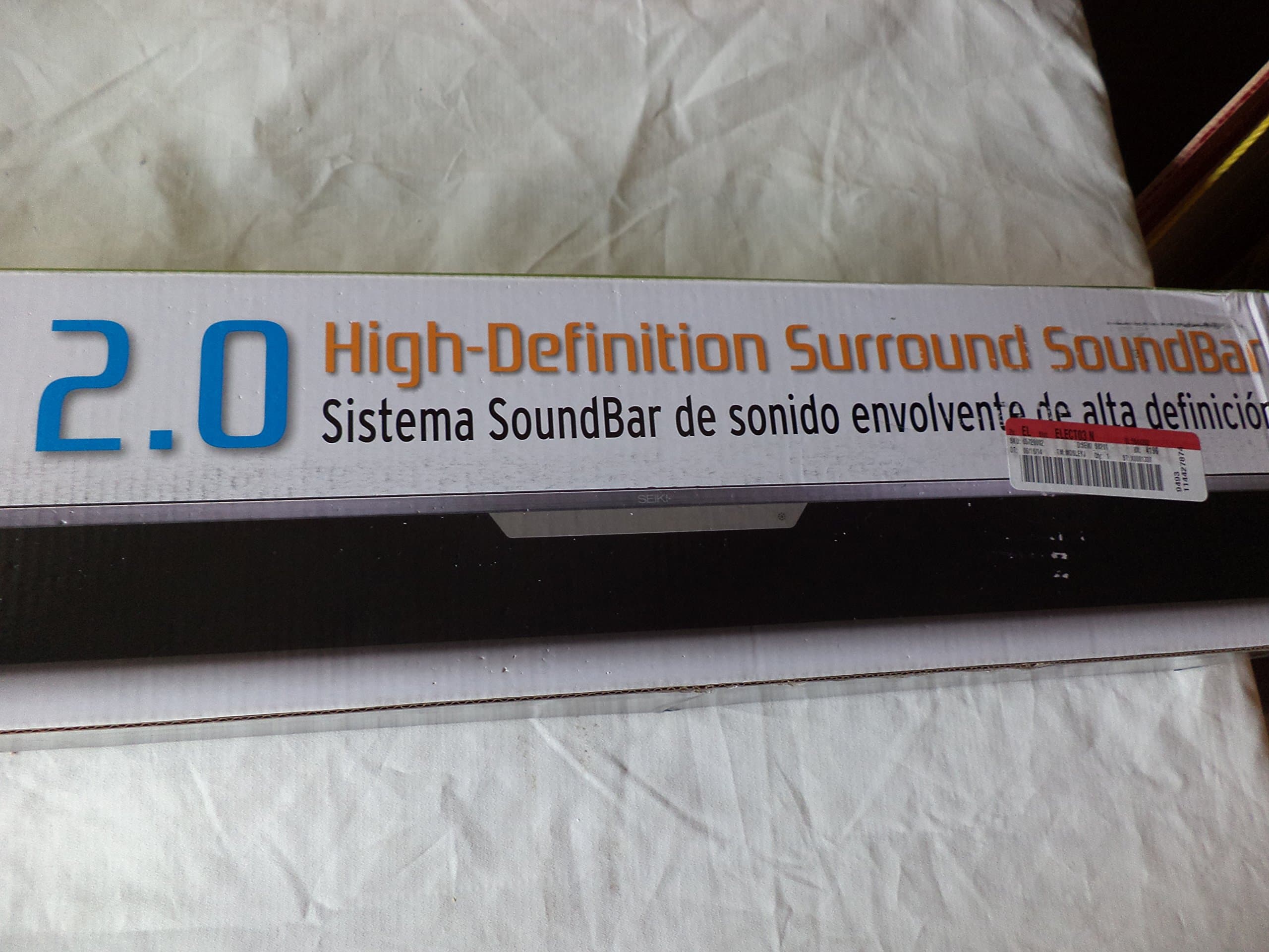 Seiki 2.0 CH Stereo Sound Bar