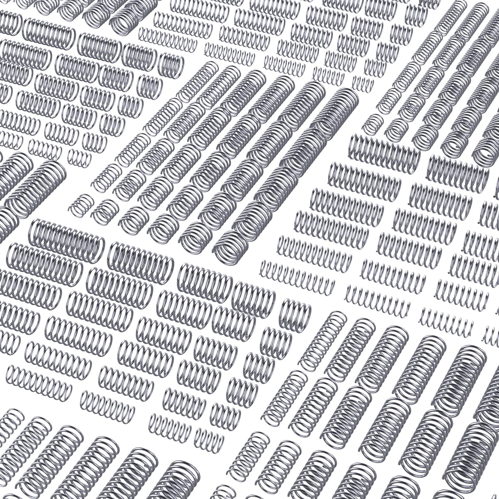 300 Pcs Compression Springs Assortment Kit, Stainless Steel Springs,Mini Spring Assortment for Shop and Home Repairs, 30 Sizes Small Springs Set with Individual Bags