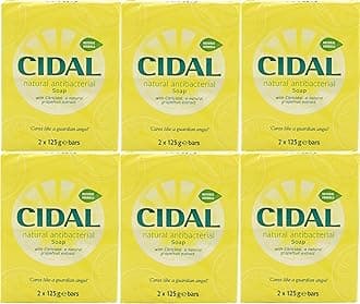 Natural Antibacterial Soap TWIN PACK 125g x6 (12 soaps)