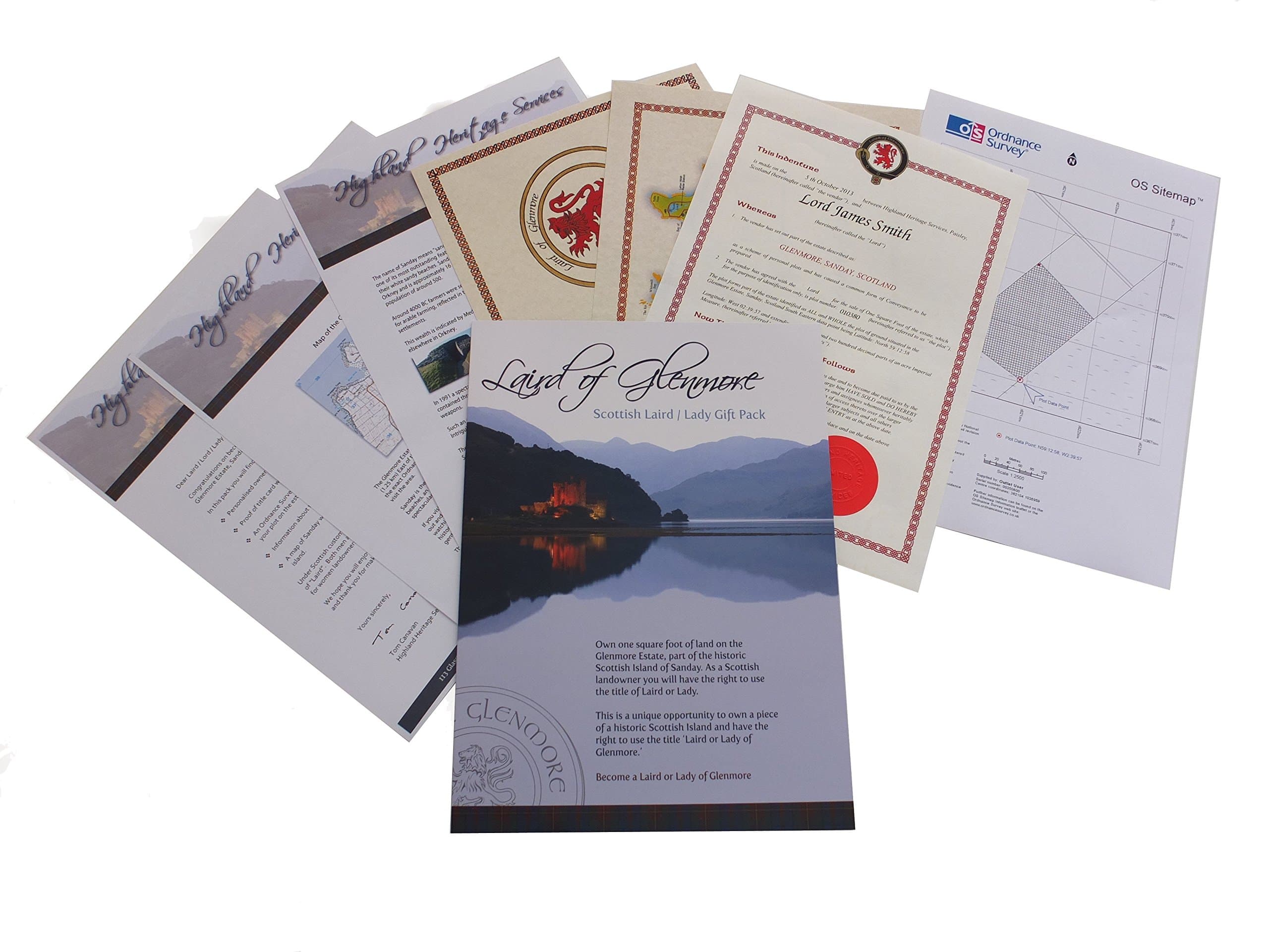 Glenmore Scottish Land Plot with Laird, Lord or Lady title