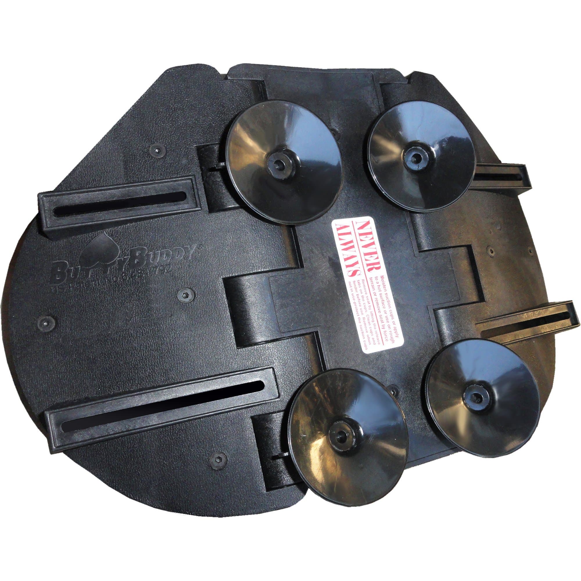 ButtyBuddy BF2017 Black Bare Fender Suction Cup Type Seat