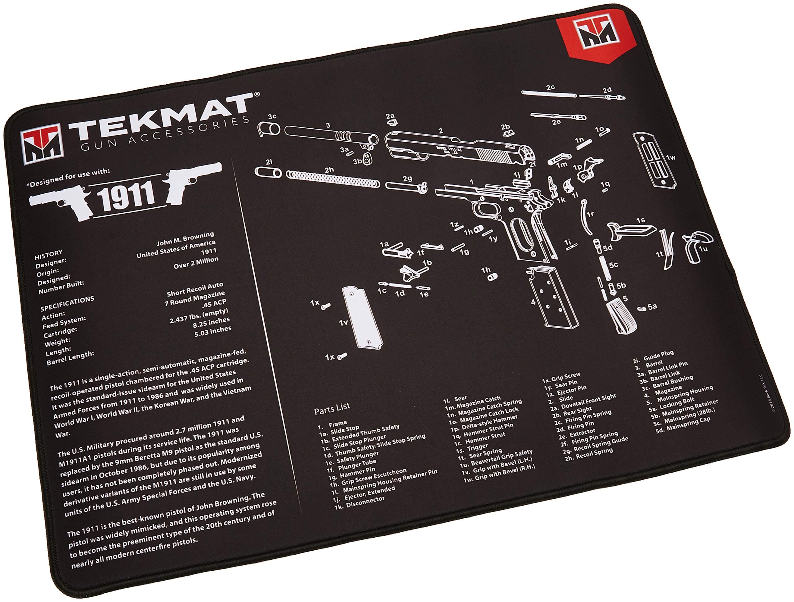 Ultra Premium Handgun TekMat 15"x20"
