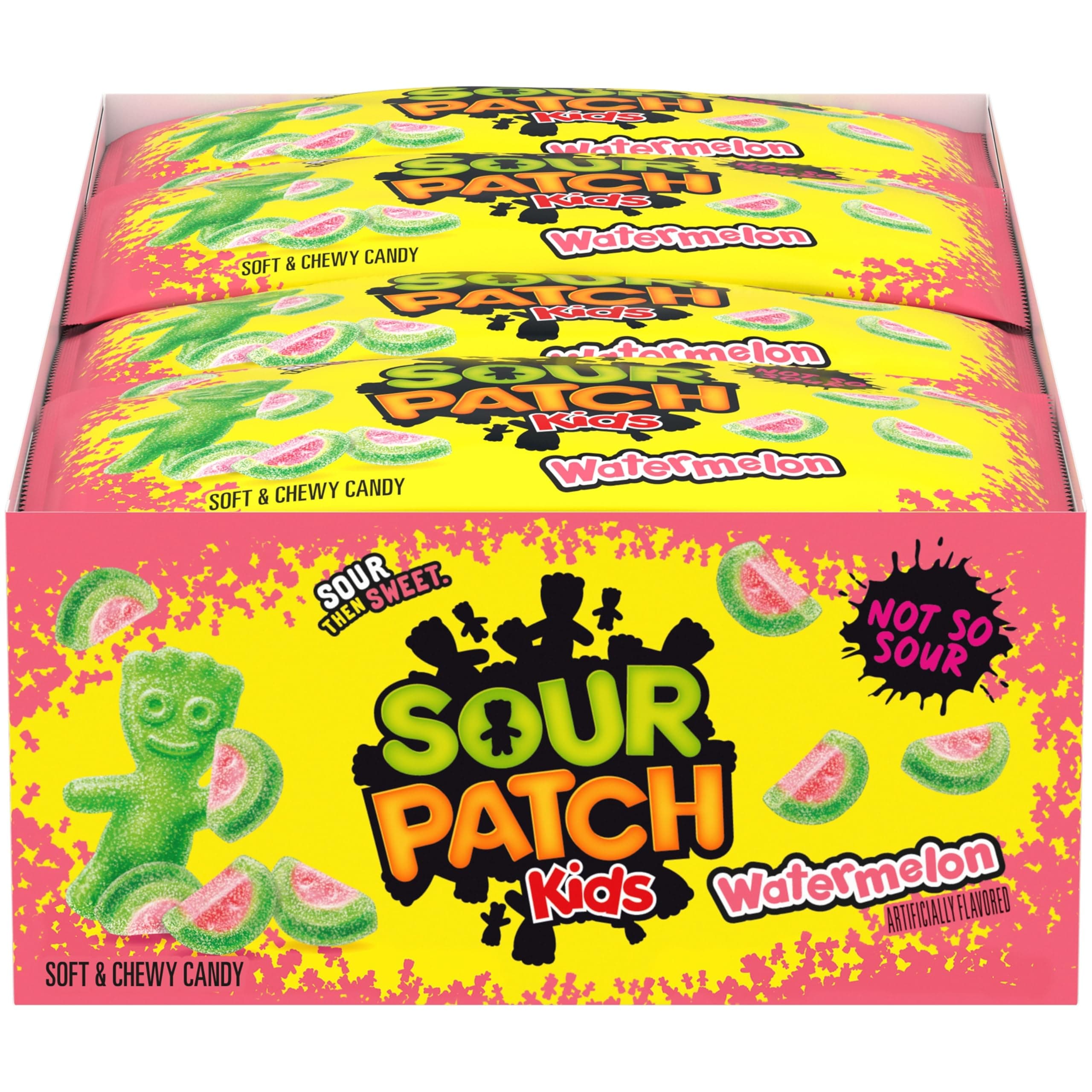 Watermelon Soft & Chewy Candy, Bulk Candy, 24 - 2 oz Bags