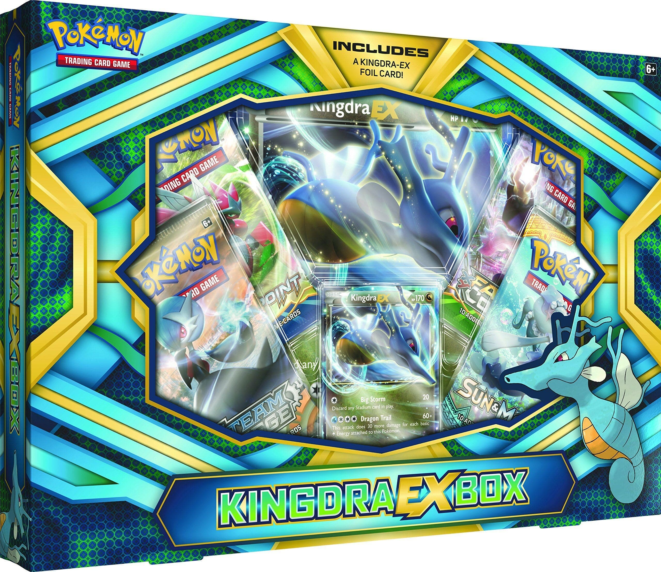 Pokemon TCG Kingdra-Ex Box Card Game